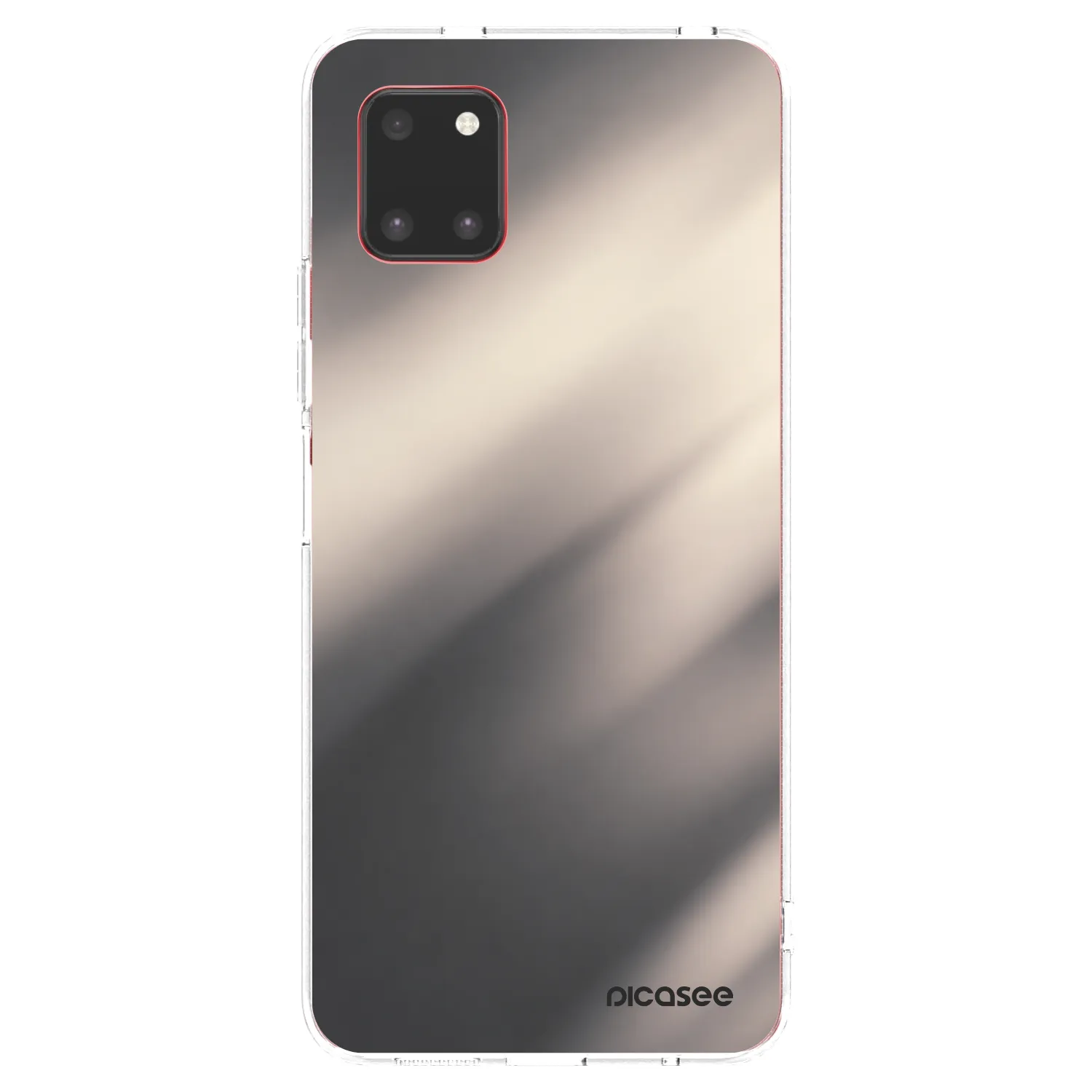 Picasee husă transparentă din silicon pentru Samsung Galaxy Note 10 Lite N770F - Smoky Beige