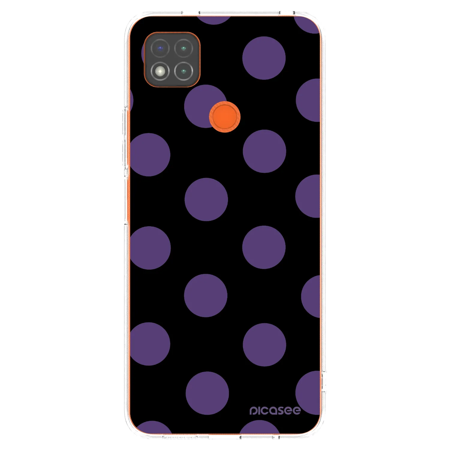 Picasee husă transparentă din silicon pentru Xiaomi Redmi 9C - Big flickers