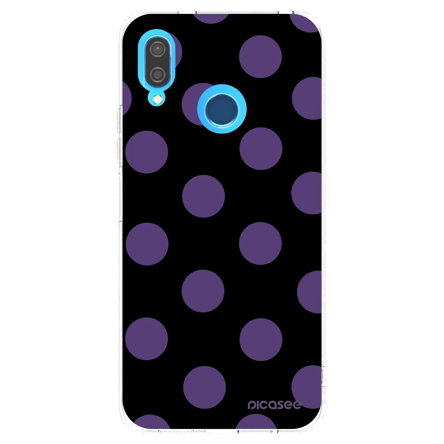 Picasee husă transparentă din silicon pentru Huawei P20 Lite - Big flickers