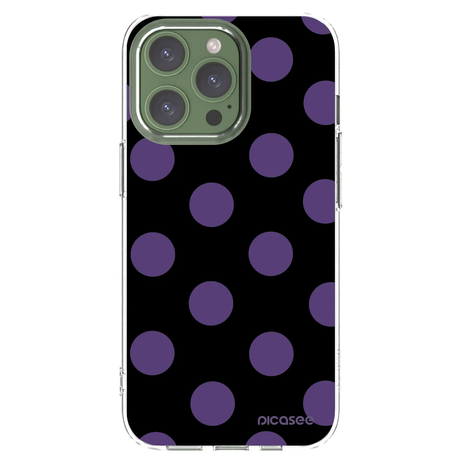 Picasee husă transparentă din silicon pentru Apple iPhone 13 Pro - Big flickers