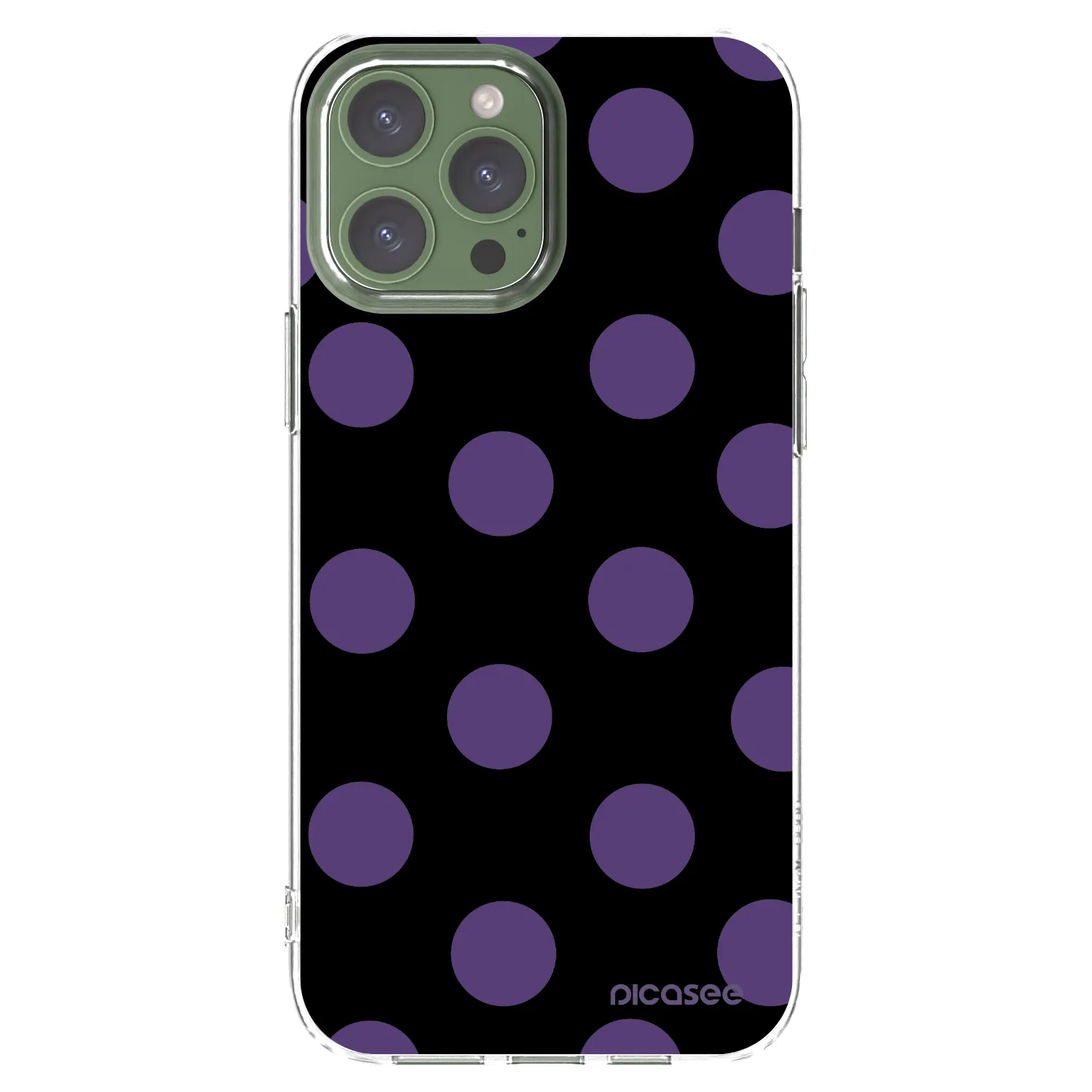 Picasee husă transparentă din silicon pentru Apple iPhone 13 Pro Max - Big flickers