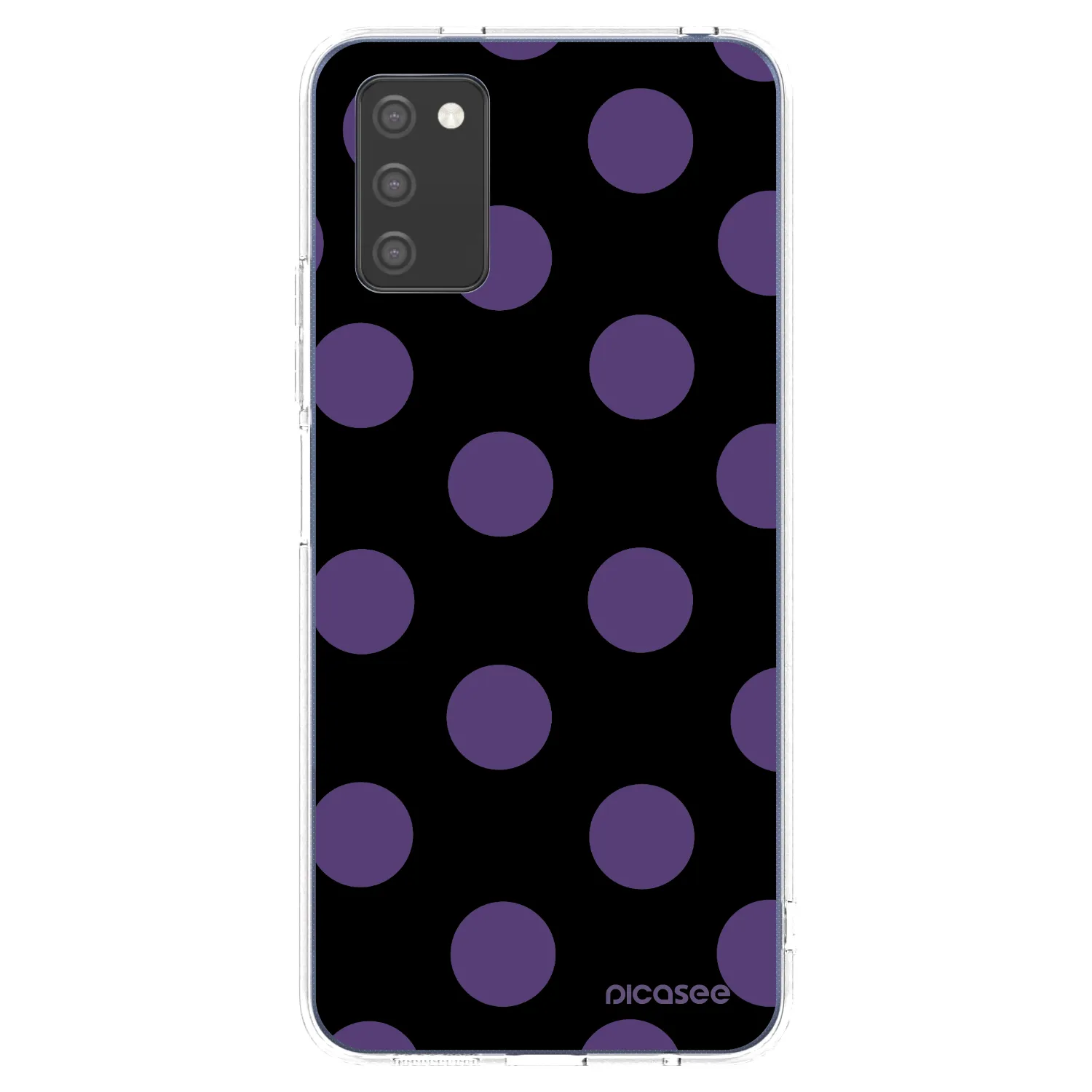 Picasee husă transparentă din silicon pentru Samsung Galaxy A02s A025G - Big flickers