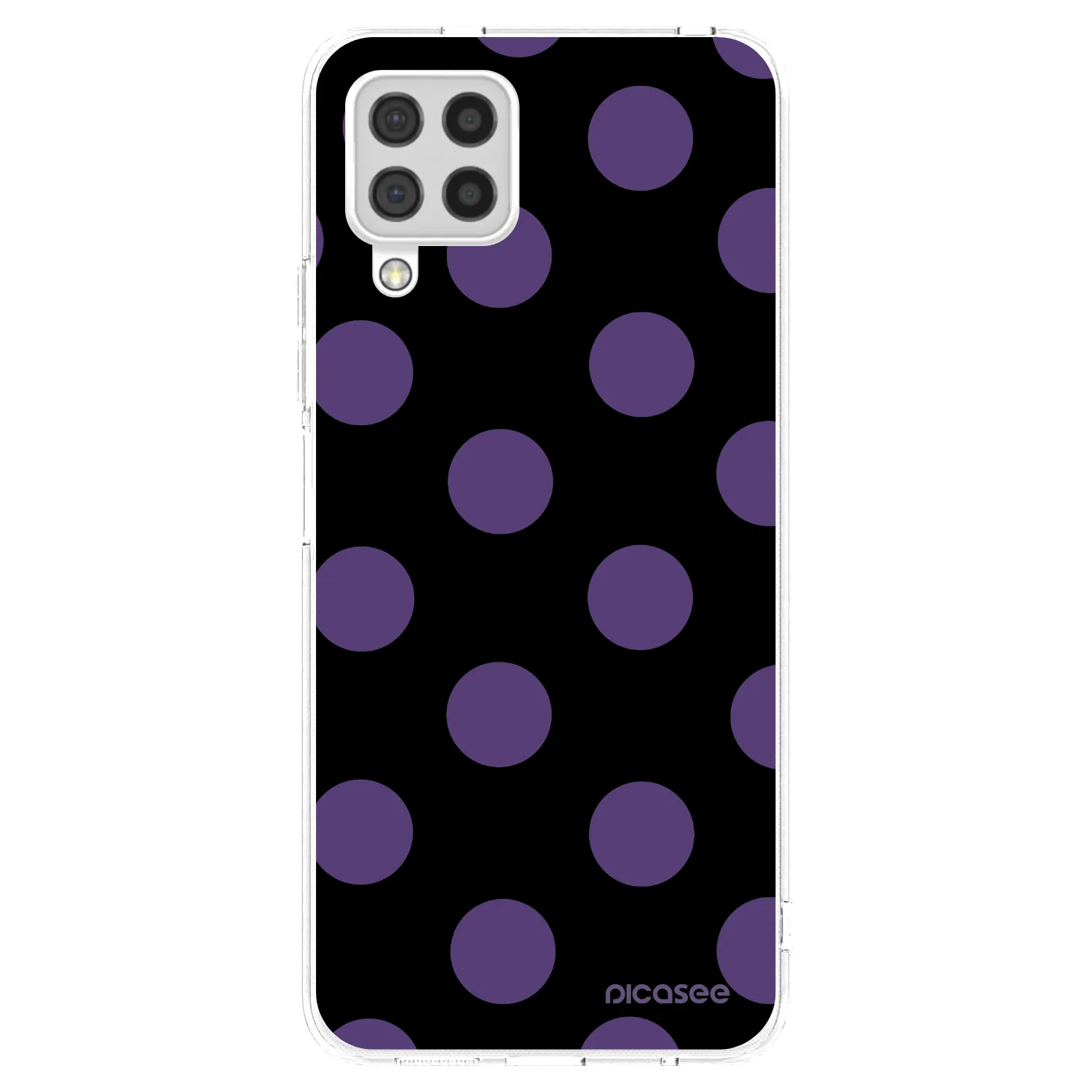 Picasee husă transparentă din silicon pentru Samsung Galaxy A22 A225F 4G - Big flickers