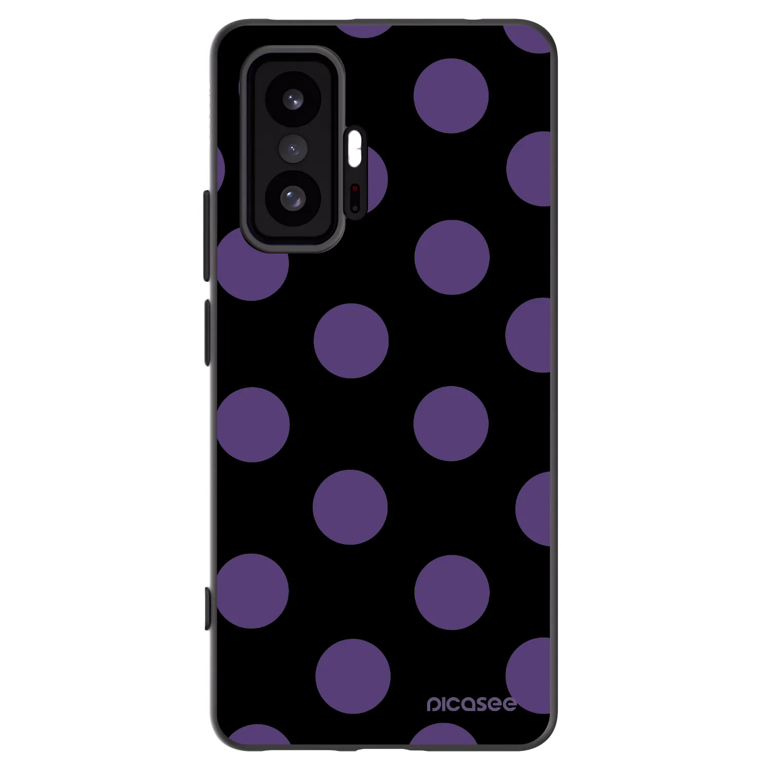 Picasee husă neagră din silicon pentru Xiaomi 11T Pro - Big flickers