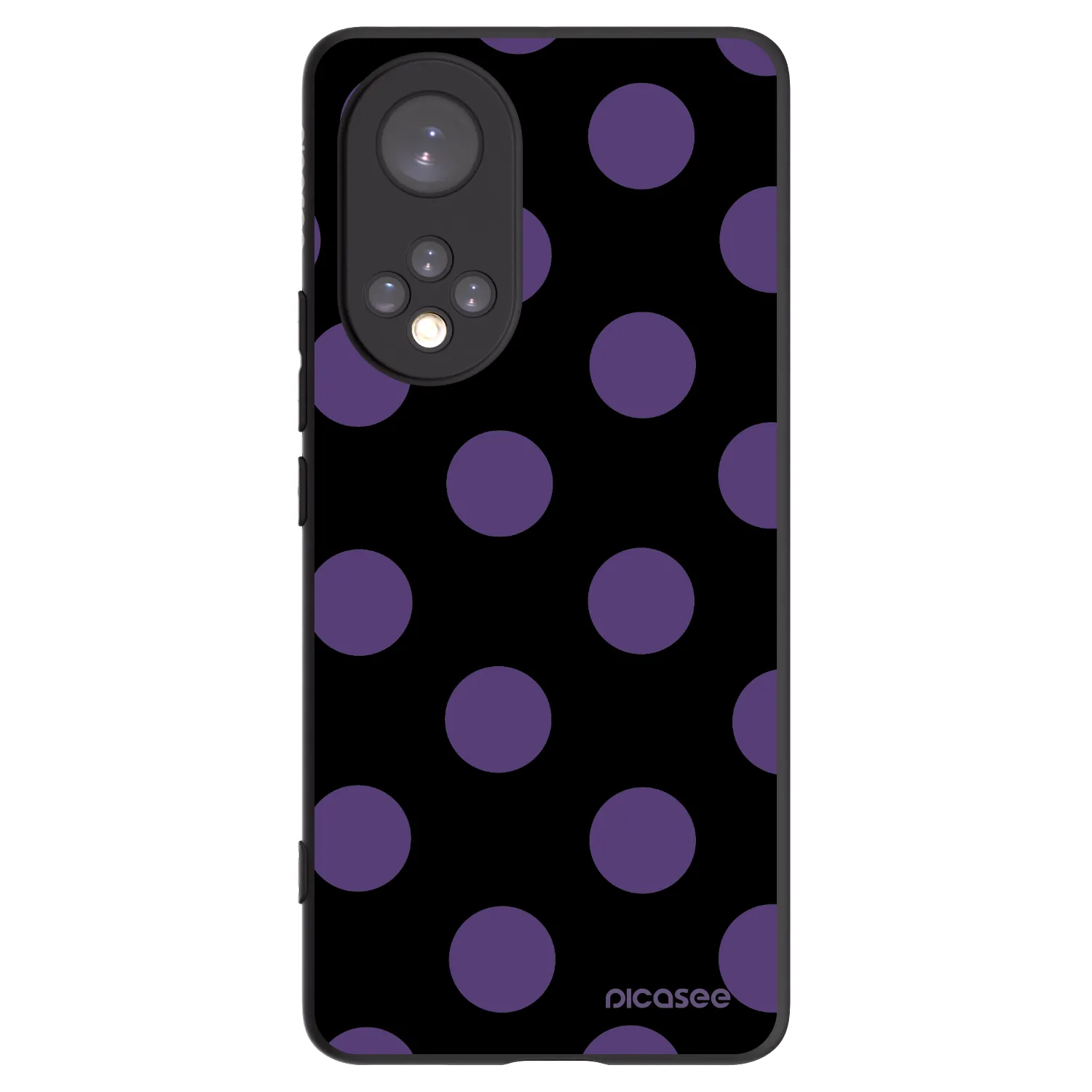 Picasee husă neagră din silicon pentru Huawei Nova 9 - Big flickers