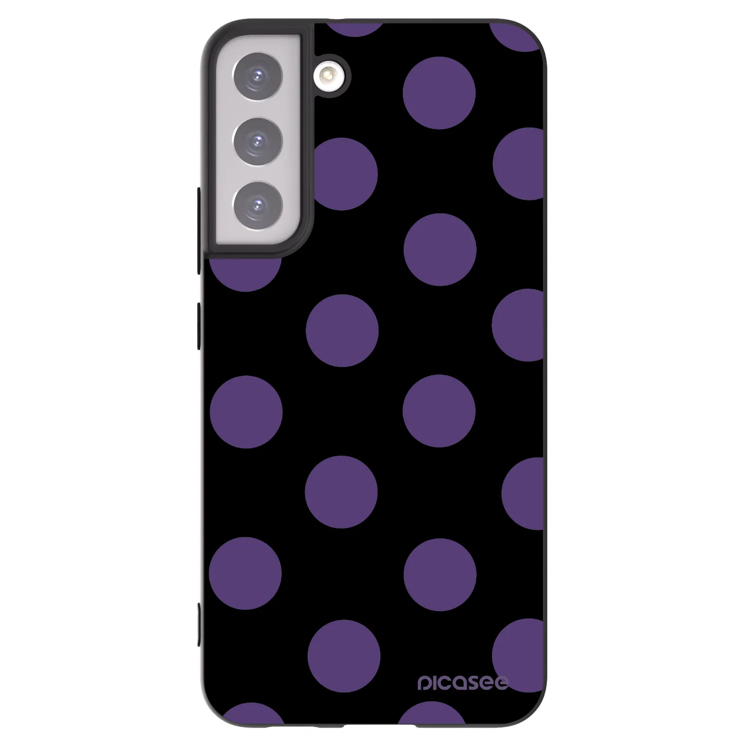 Picasee husă neagră din silicon pentru Samsung Galaxy S22+ 5G - Big flickers