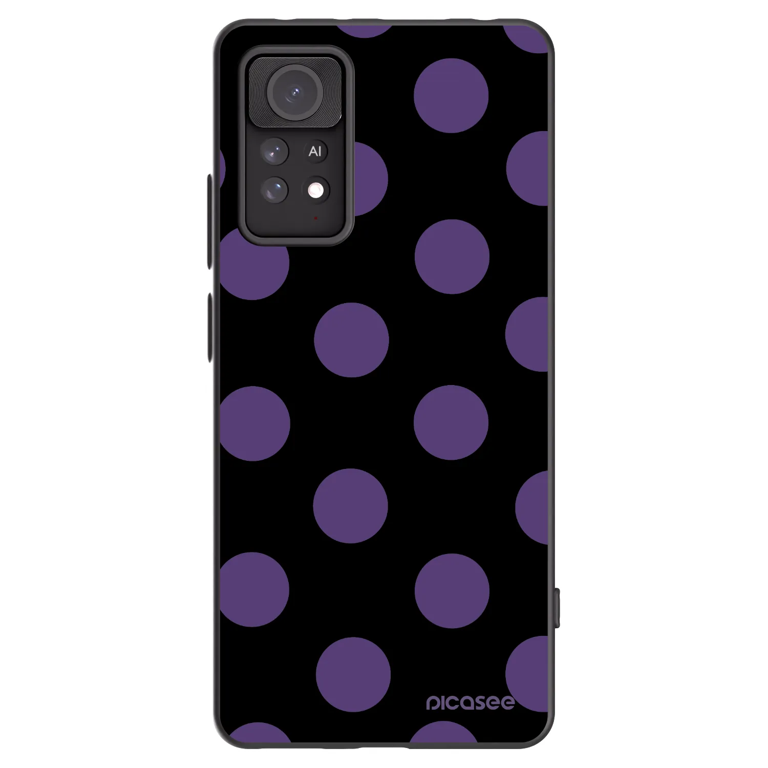 Picasee husă neagră din silicon pentru Xiaomi Redmi Note 11 Pro 5G - Big flickers