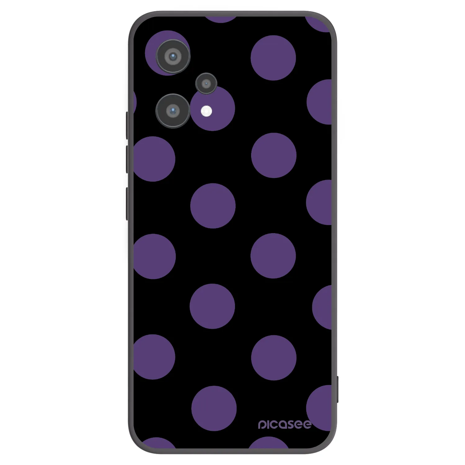 Picasee husă neagră din silicon pentru Realme 9 Pro 5G - Big flickers