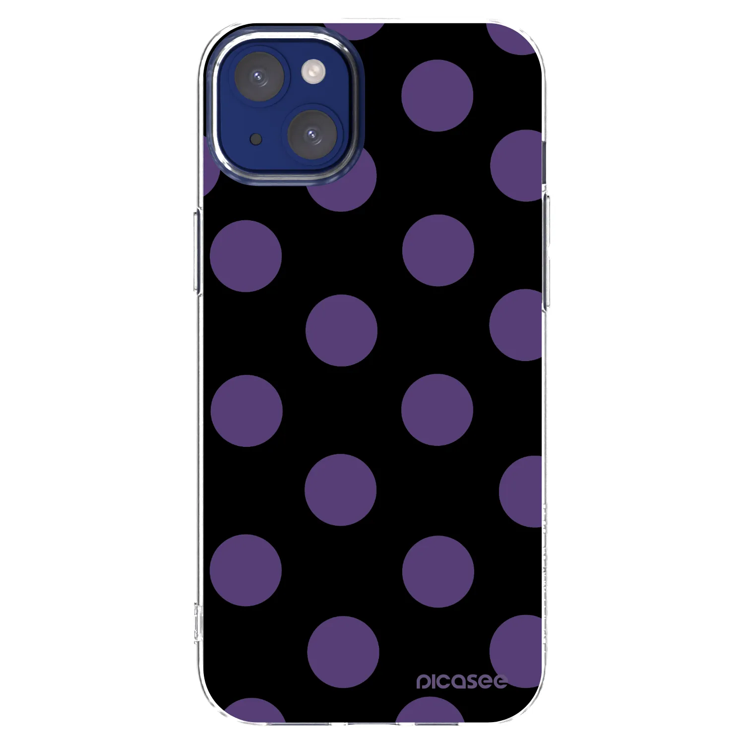 Picasee husă transparentă din silicon pentru Apple iPhone 14 Plus - Big flickers