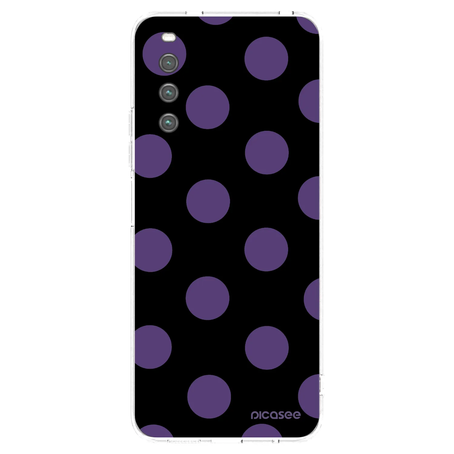 Picasee husă transparentă din silicon pentru Sony Xperia 10 IV 5G - Big flickers