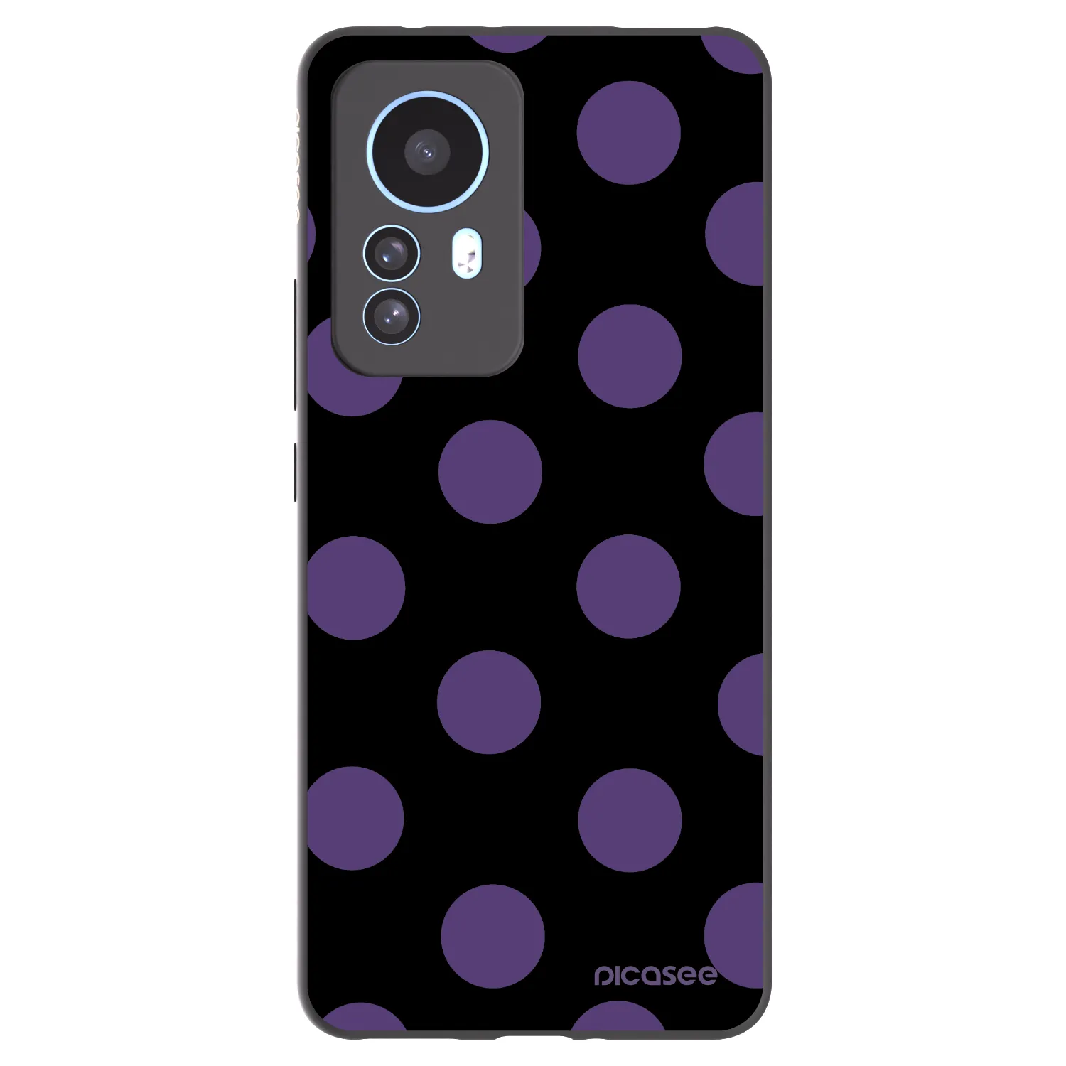 Picasee husă neagră din silicon pentru Xiaomi 12T Pro - Big flickers