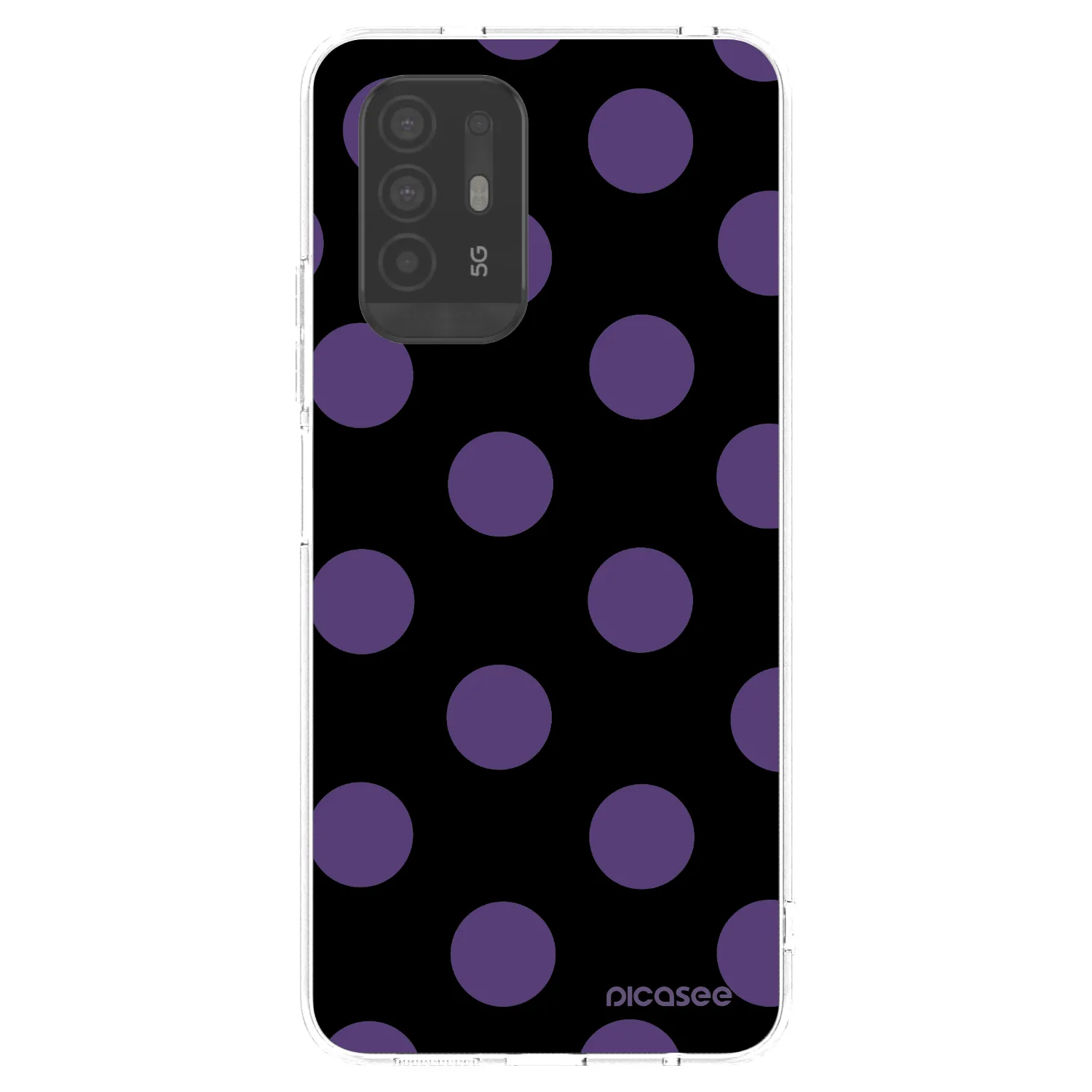 Picasee husă transparentă din silicon pentru OPPO A94 5G - Big flickers