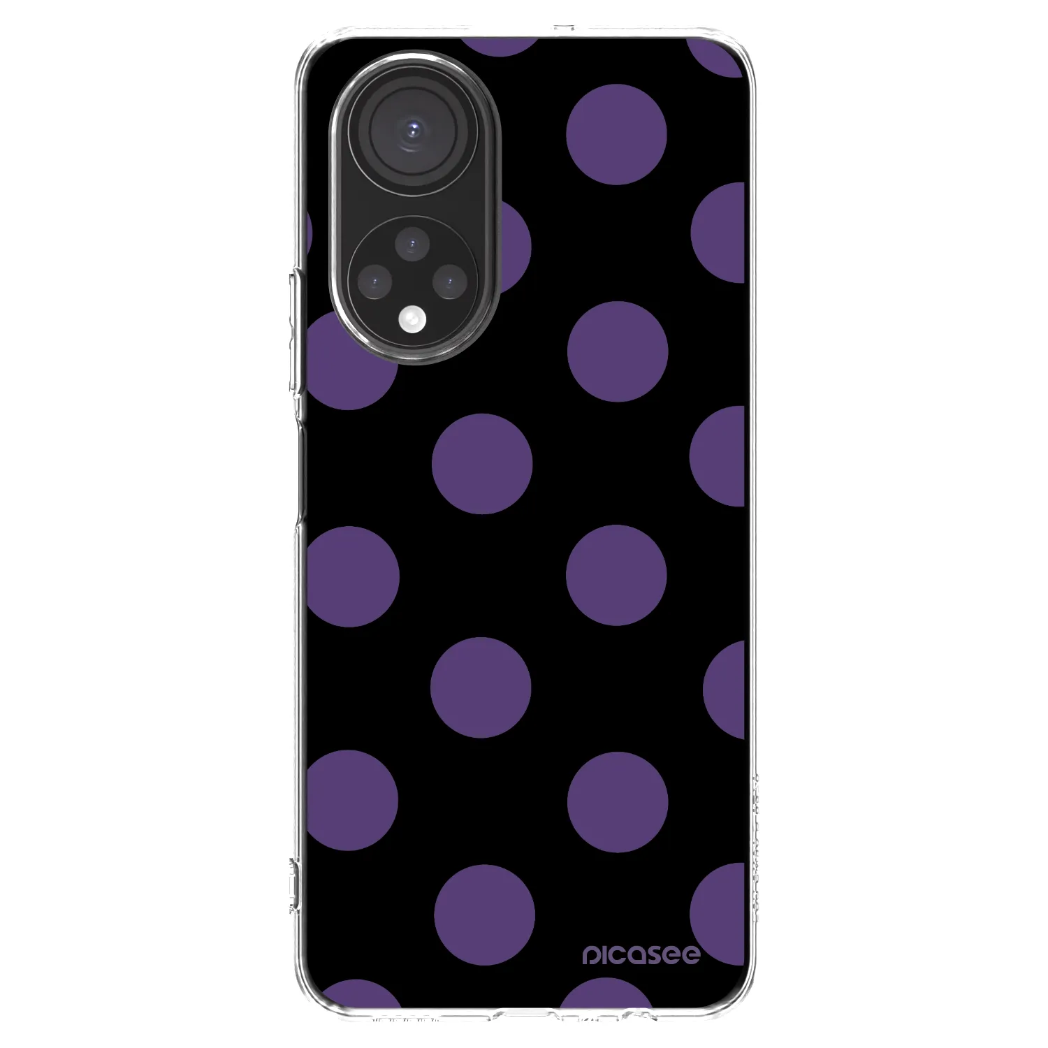 Picasee husă transparentă din silicon pentru Honor X7 - Big flickers