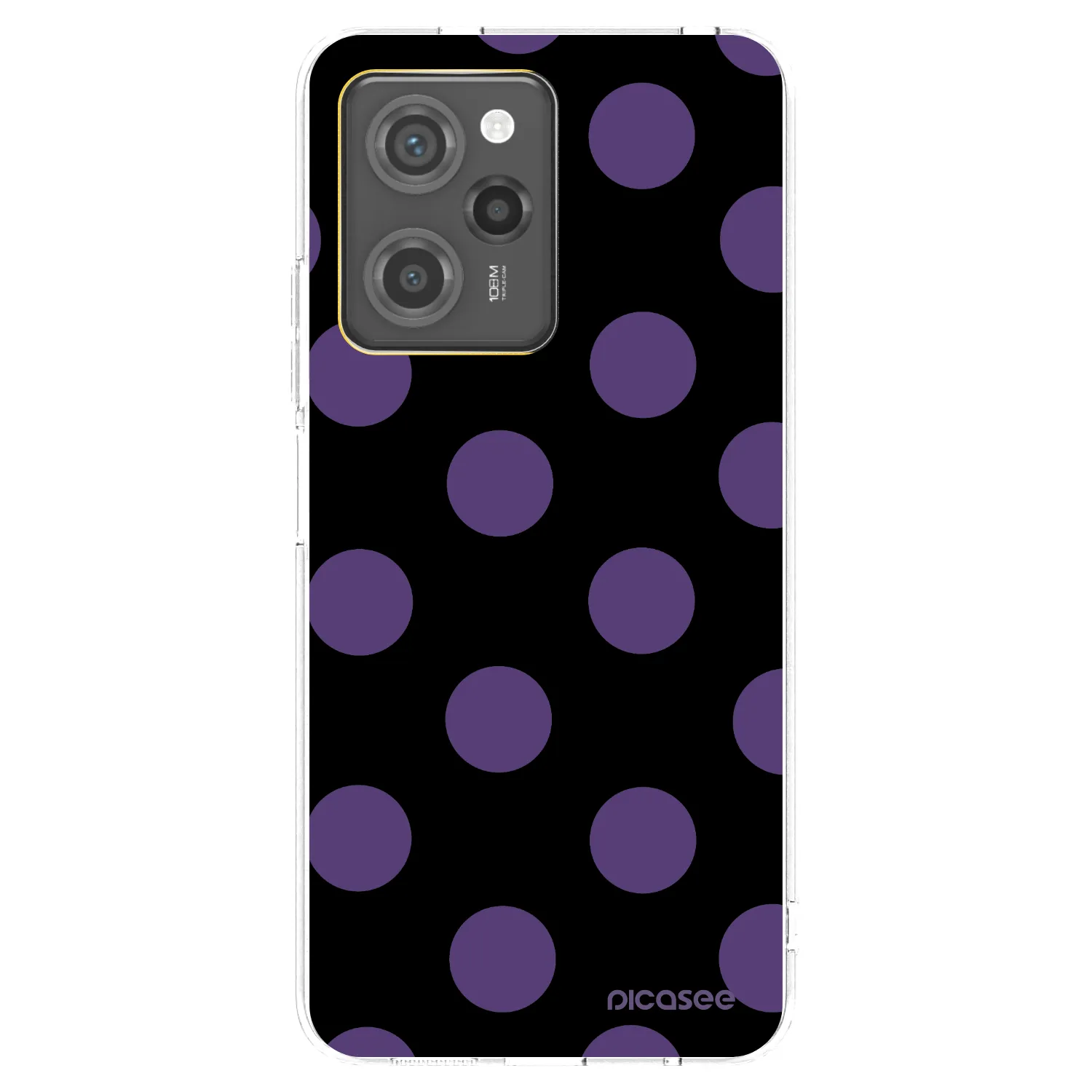 Picasee husă neagră din silicon pentru Xiaomi Poco X5 Pro - Big flickers