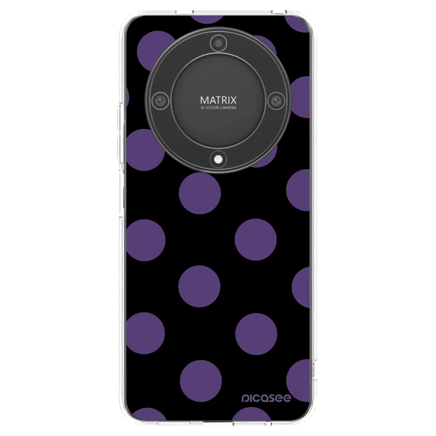 Picasee husă transparentă din silicon pentru Honor Magic5 Lite 5G - Big flickers