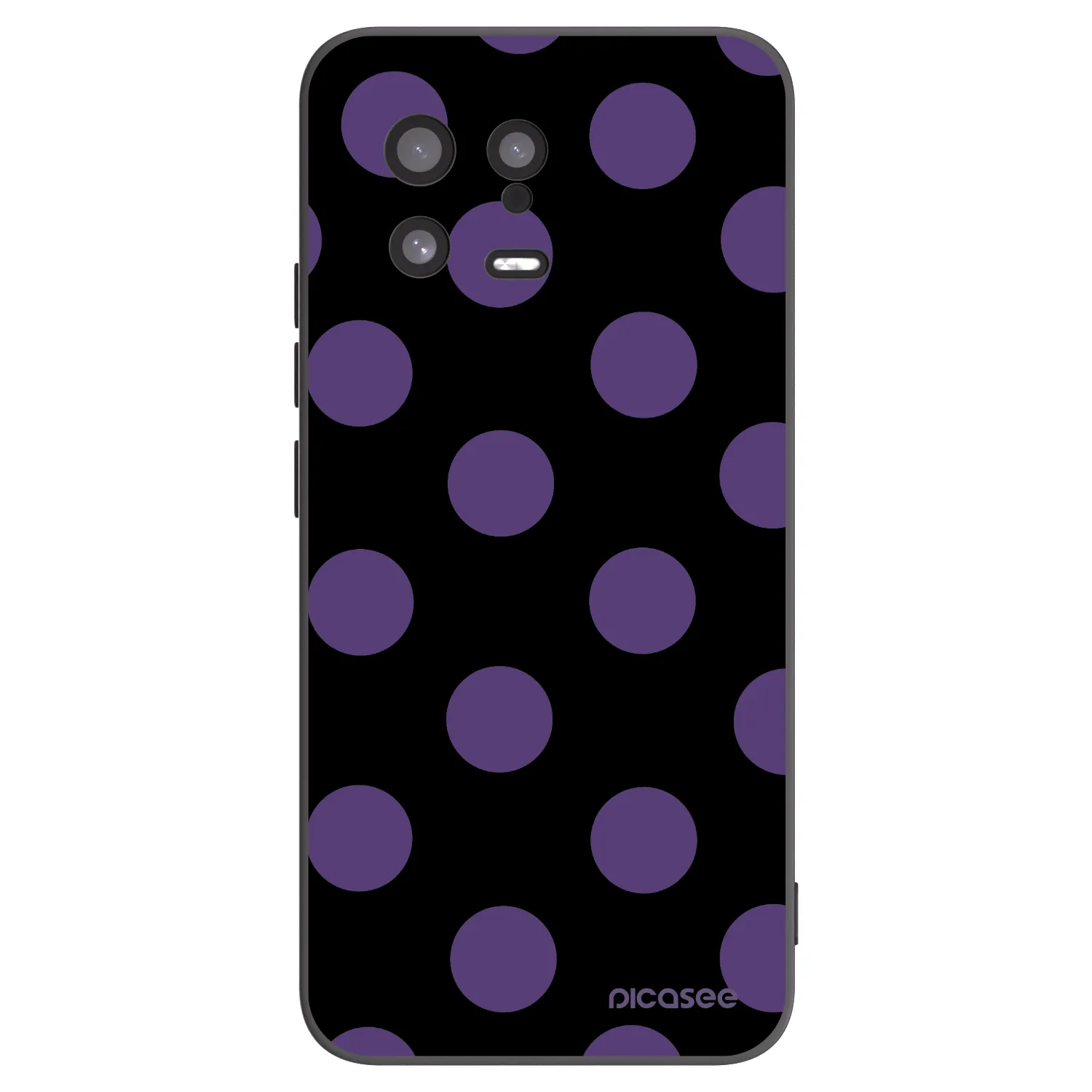 Picasee husă neagră din silicon pentru Xiaomi 13 - Big flickers