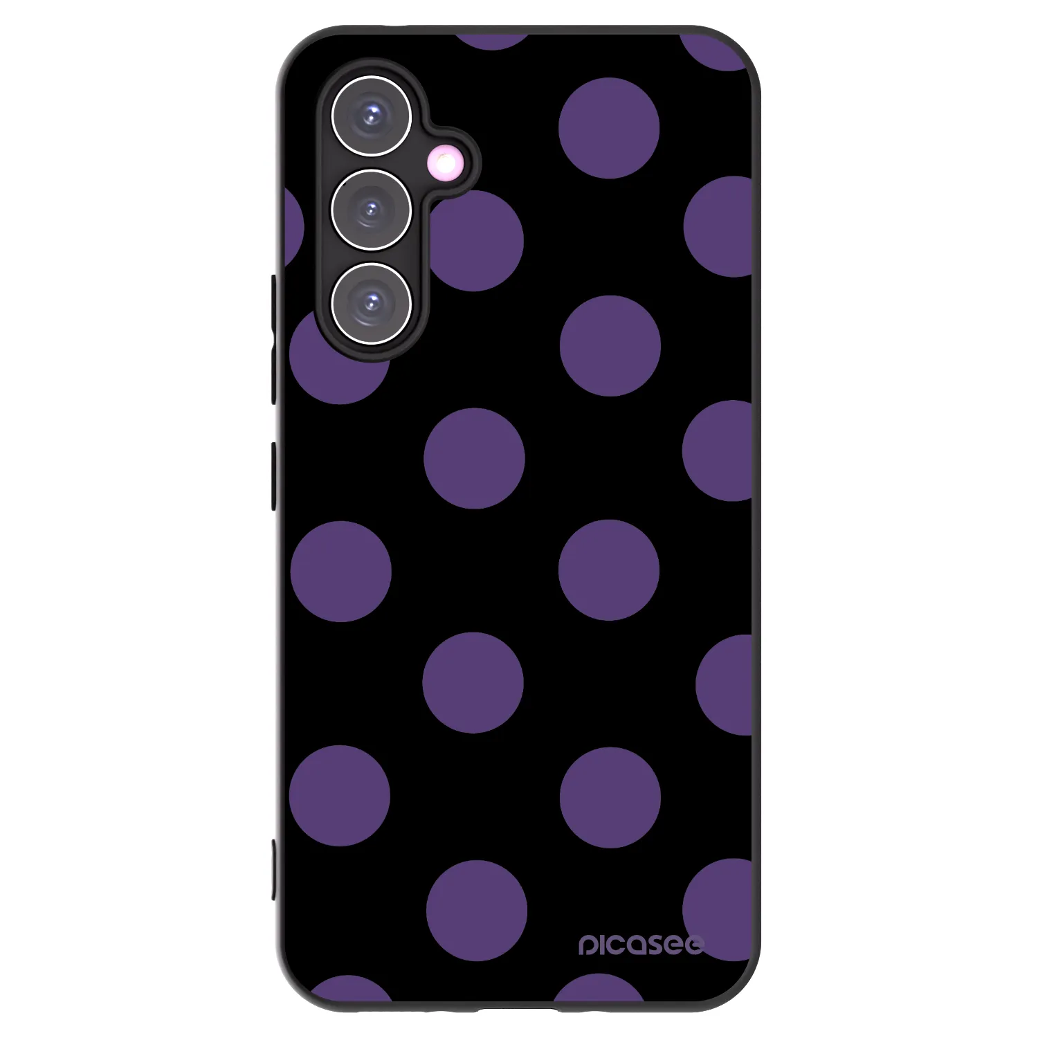 Picasee husă neagră din silicon pentru Samsung Galaxy A54 5G A546B - Big flickers