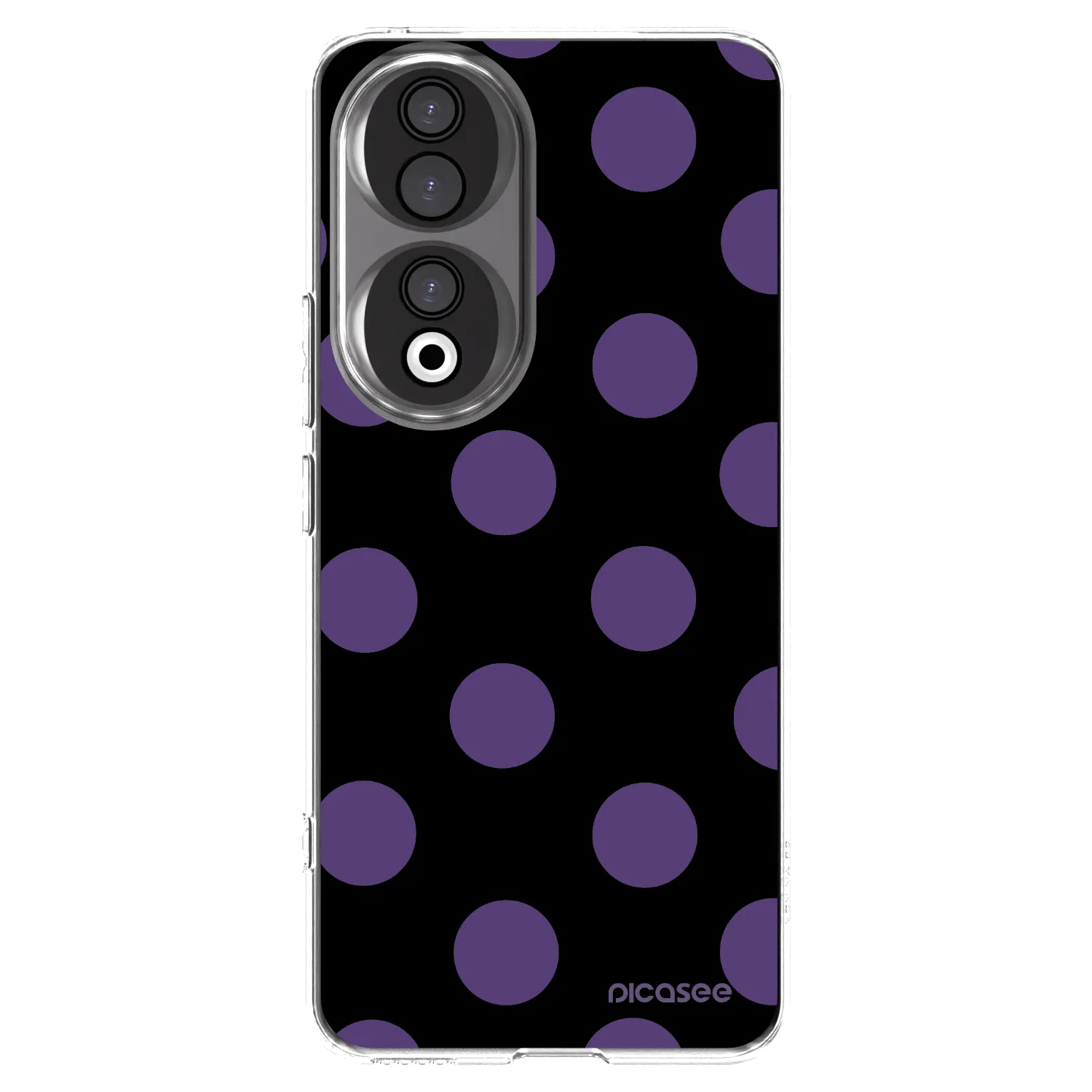 Picasee husă transparentă din silicon pentru Honor 90 5G - Big flickers