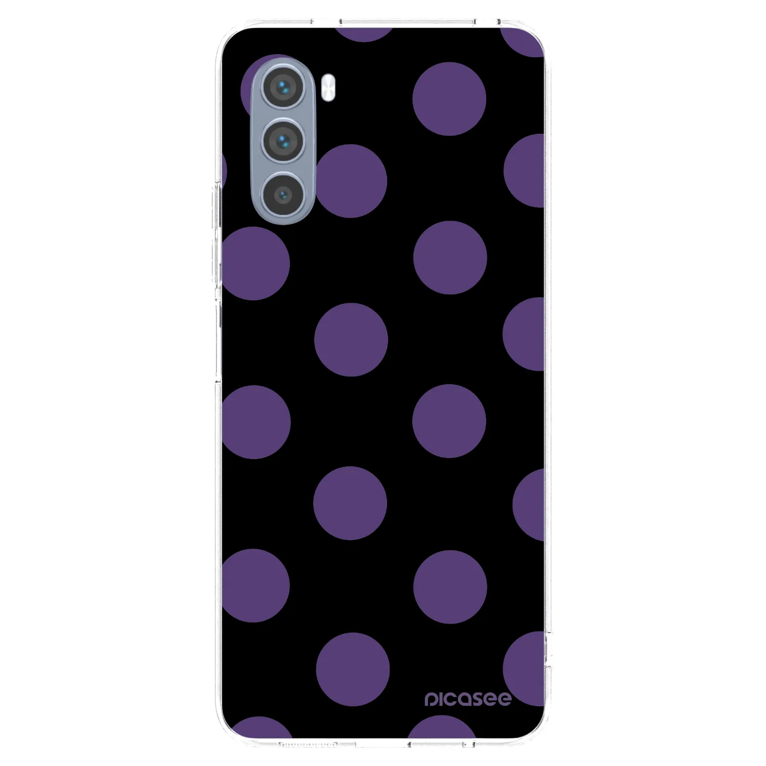 Picasee husă transparentă din silicon pentru Motorola Moto G62 - Big flickers