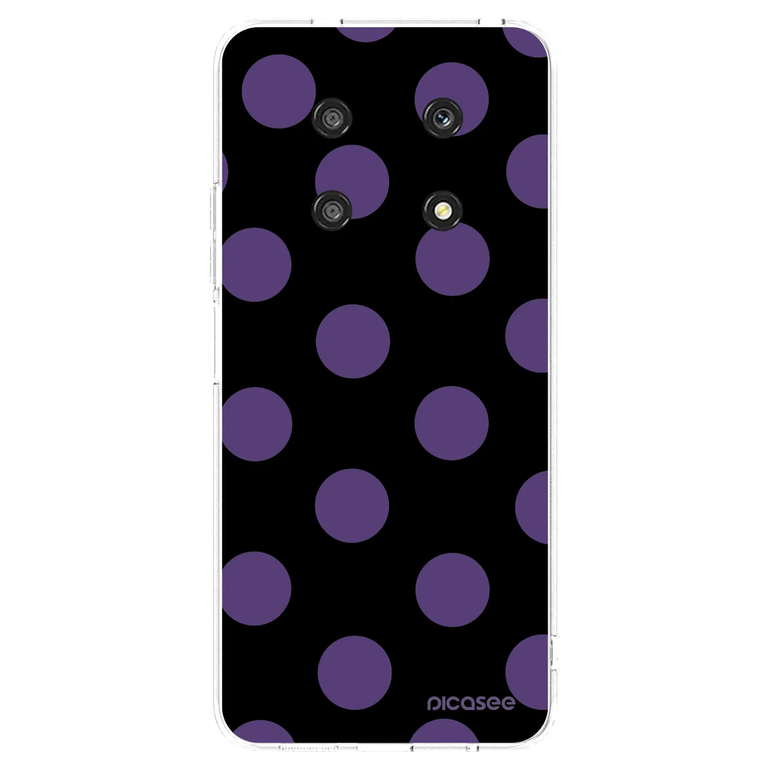 Picasee husă transparentă din silicon pentru Honor Magic4 Lite 5G - Big flickers