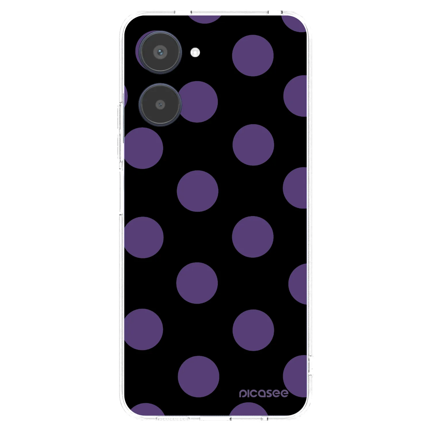 Picasee husă transparentă din silicon pentru Realme 10 4G - Big flickers