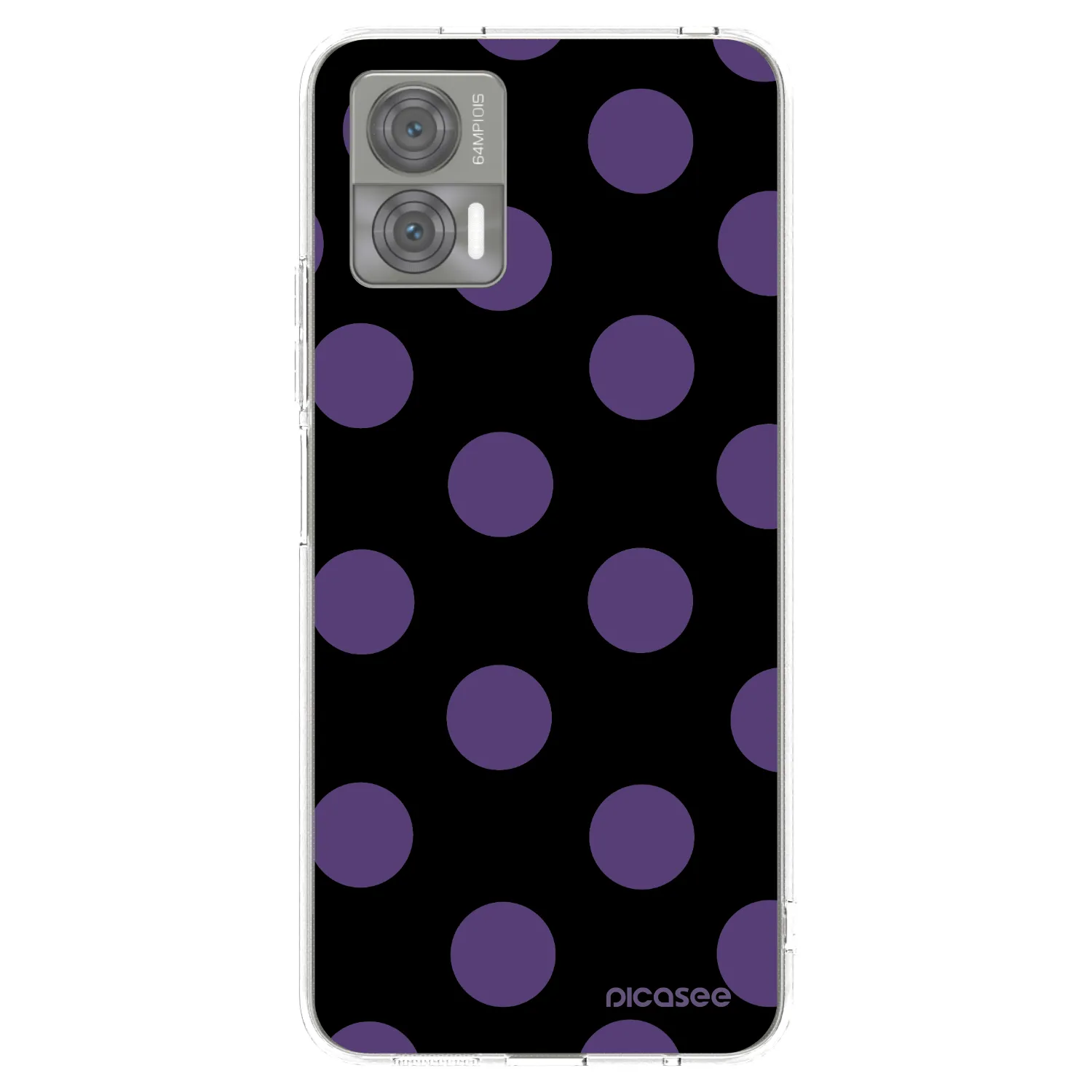 Picasee husă transparentă din silicon pentru Motorola Edge 30 Neo - Big flickers