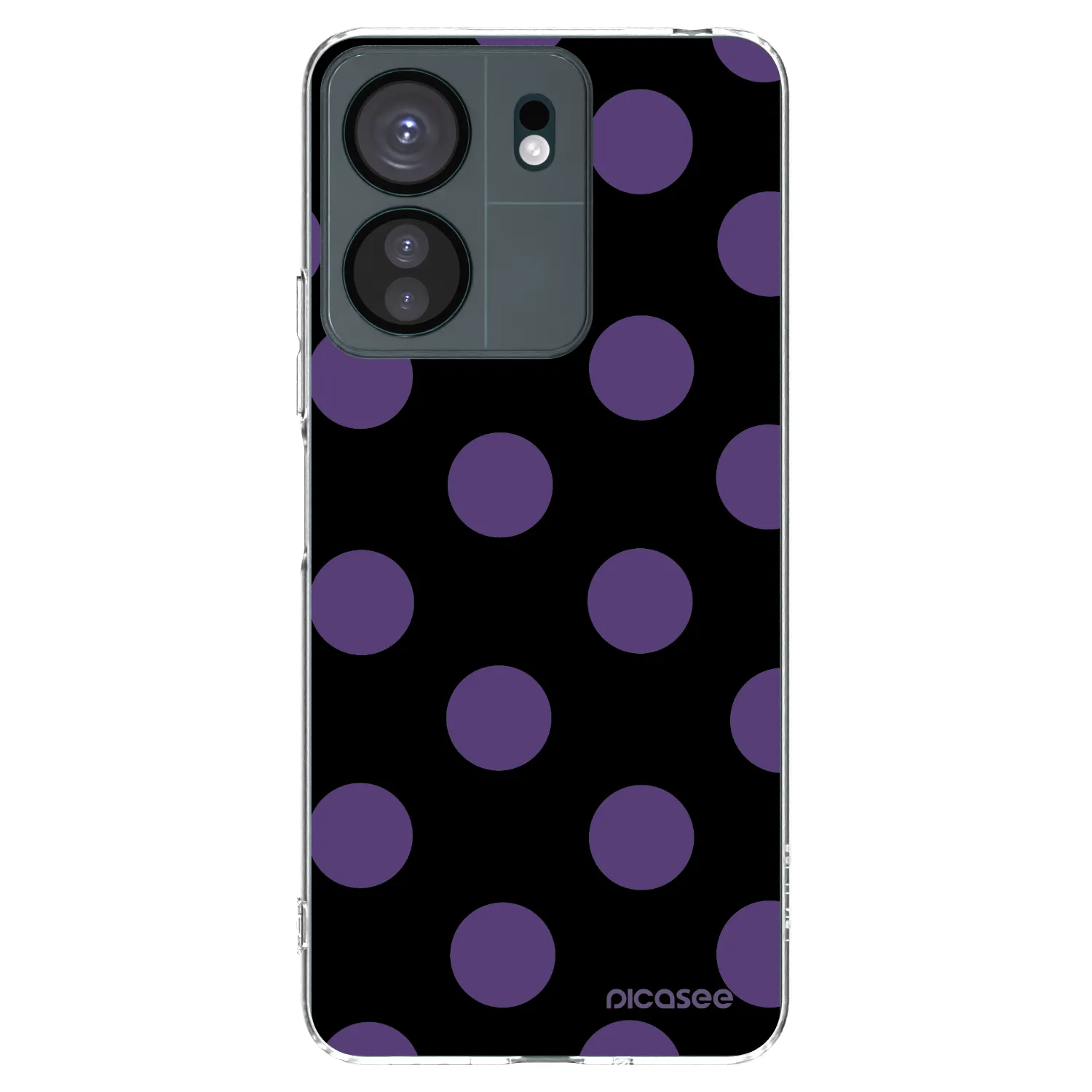 Picasee husă transparentă din silicon pentru Xiaomi Redmi 13C 4G - Big flickers