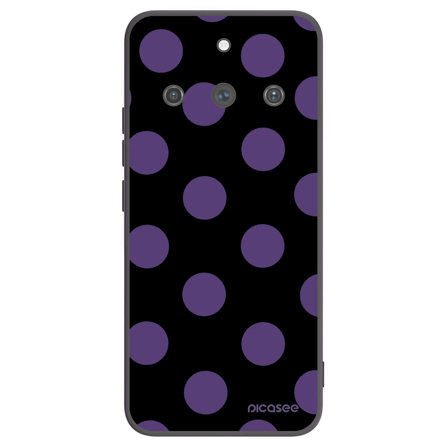 Picasee husă neagră din silicon pentru Realme 11 Pro+ - Big flickers