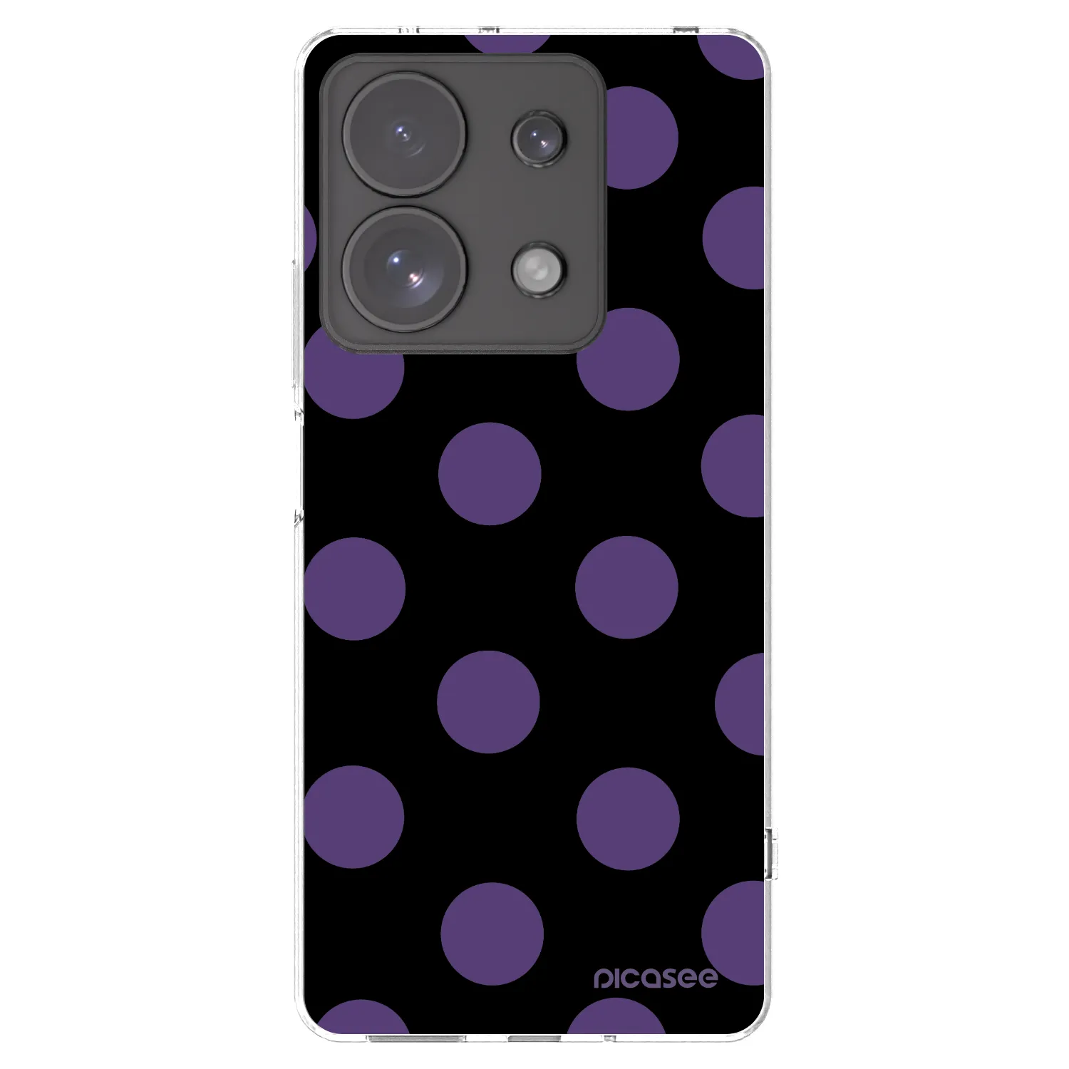 Picasee husă transparentă din silicon pentru Xiaomi Redmi Note 13 Pro 4G - Big flickers