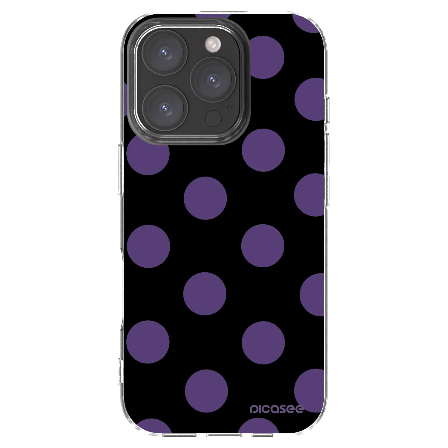 Picasee husă transparentă din silicon pentru Apple iPhone 16 Pro - Big flickers