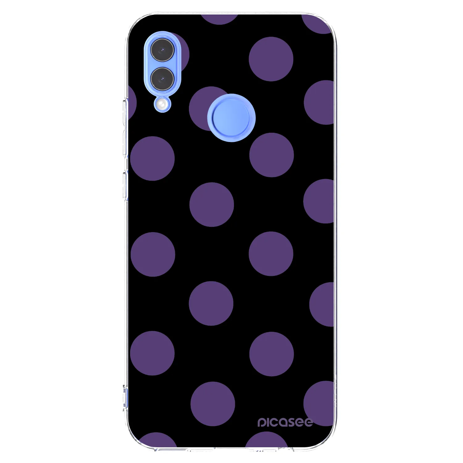 Picasee husă transparentă din silicon pentru Huawei P Smart 2019 - Big flickers