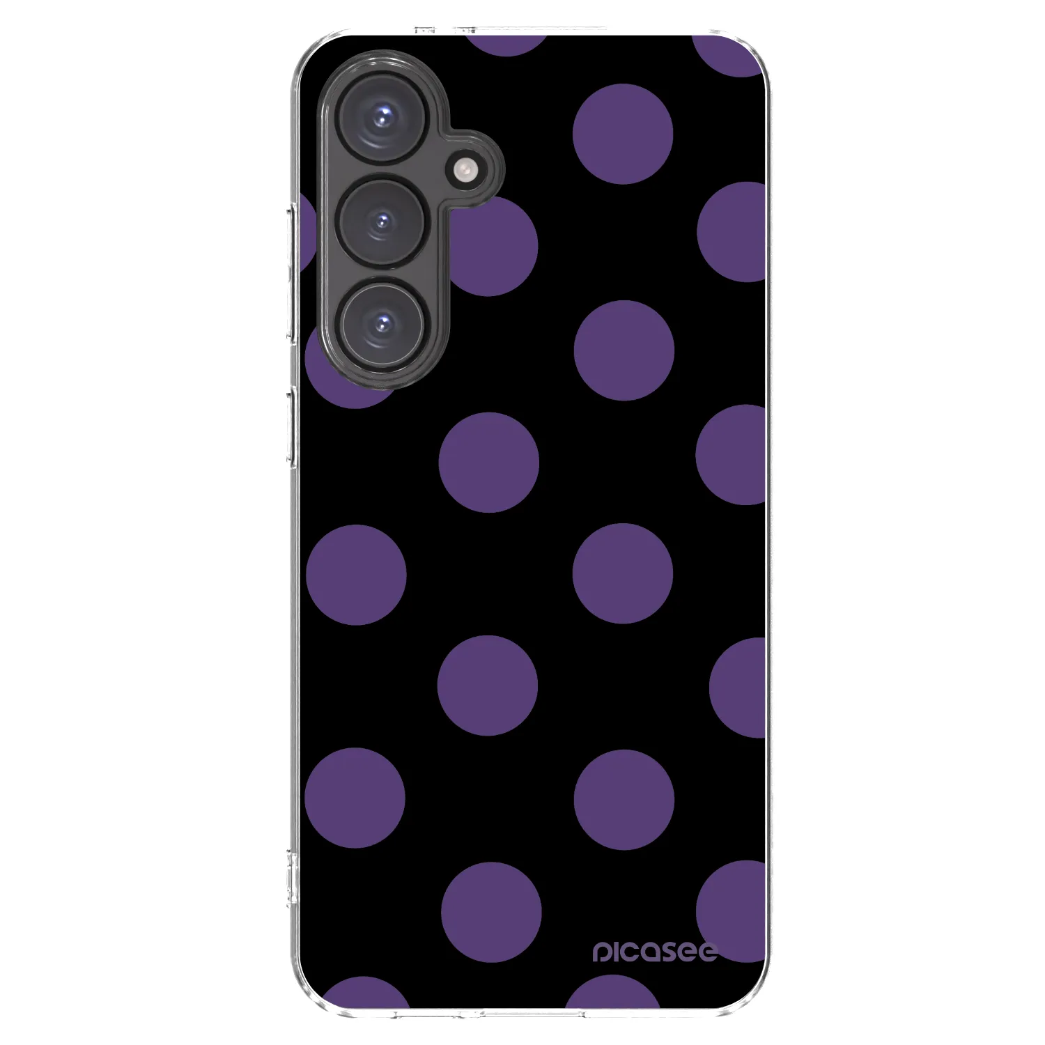 Picasee husă transparentă din silicon pentru Samsung Galaxy S24 FE S721B - Big flickers