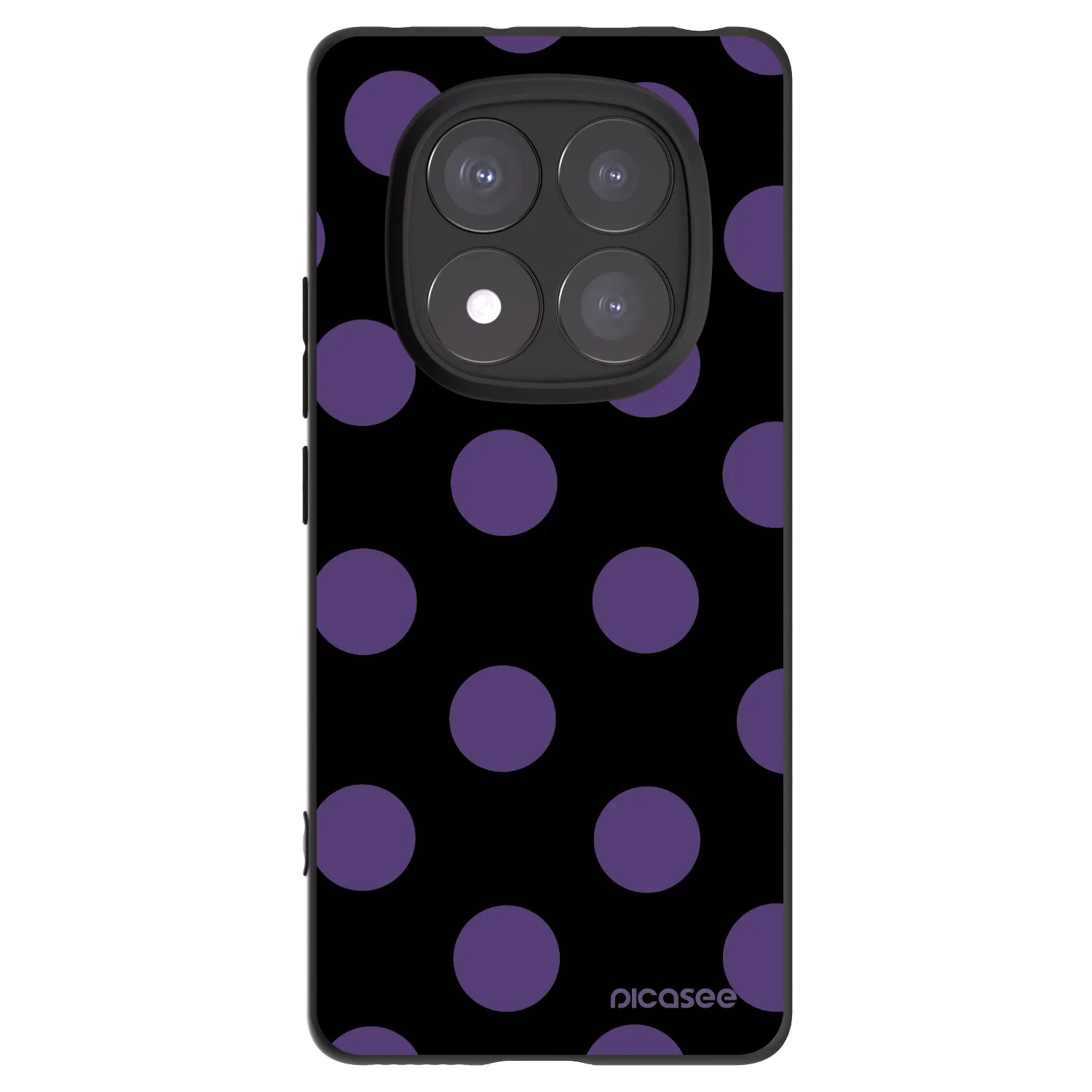 Picasee husă neagră din silicon pentru Xiaomi Redmi Note 14 Pro+ 5G - Big flickers