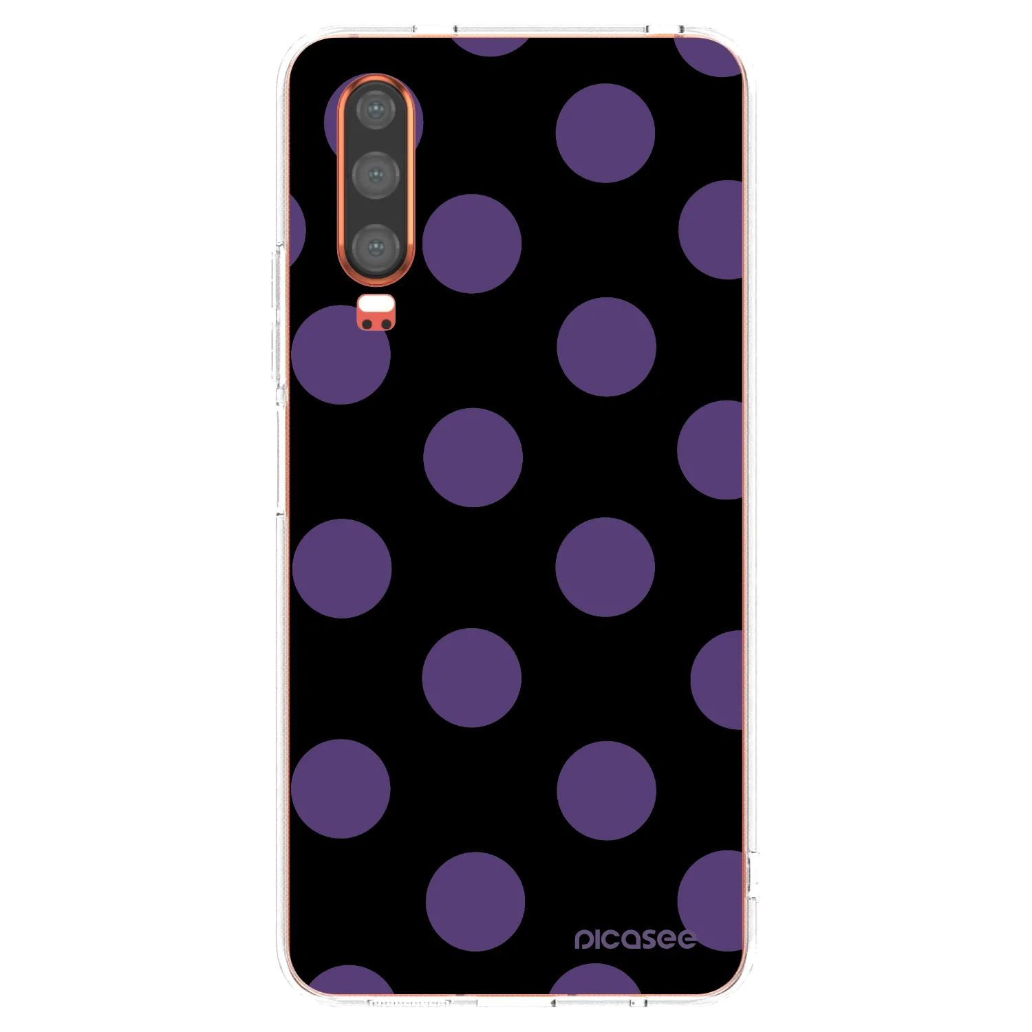 Picasee husă transparentă din silicon pentru Huawei P30 - Big flickers