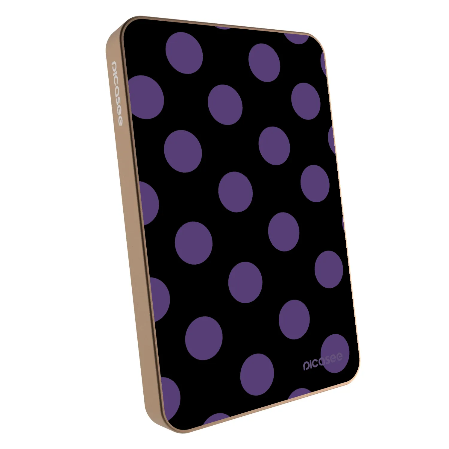 Picasee Powerbank cu MagSafe 5 000 mAh De aur - Big flickers