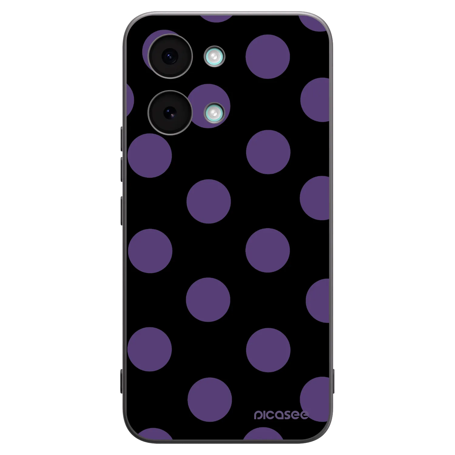 Picasee husă neagră din silicon pentru Xiaomi Poco X8 Pro Max - Big flickers