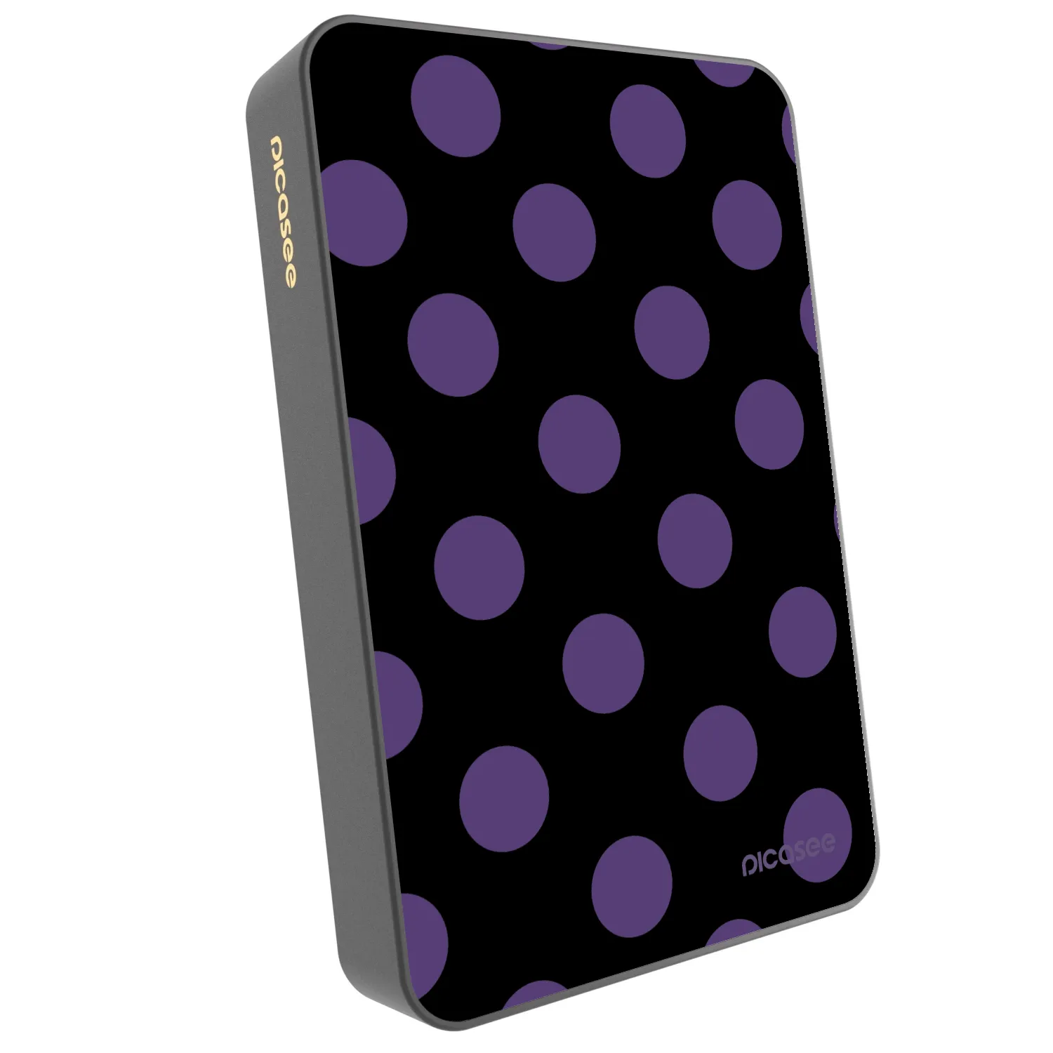 Picasee Powerbank cu MagSafe 10 000 mAh Gri - Big flickers