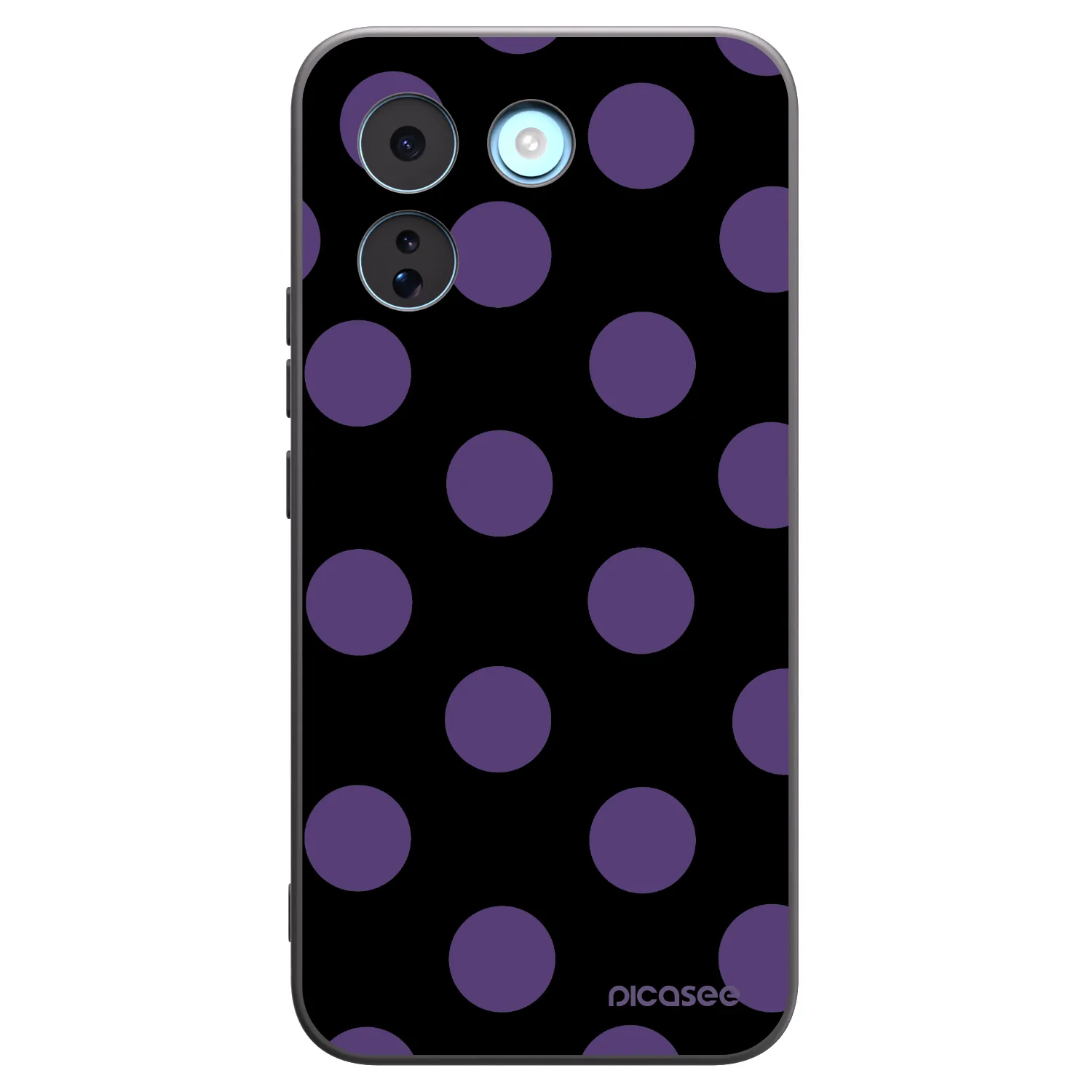 Picasee husă neagră din silicon pentru Xiaomi Redmi Note 17 Pro MAX 5G - Big flickers
