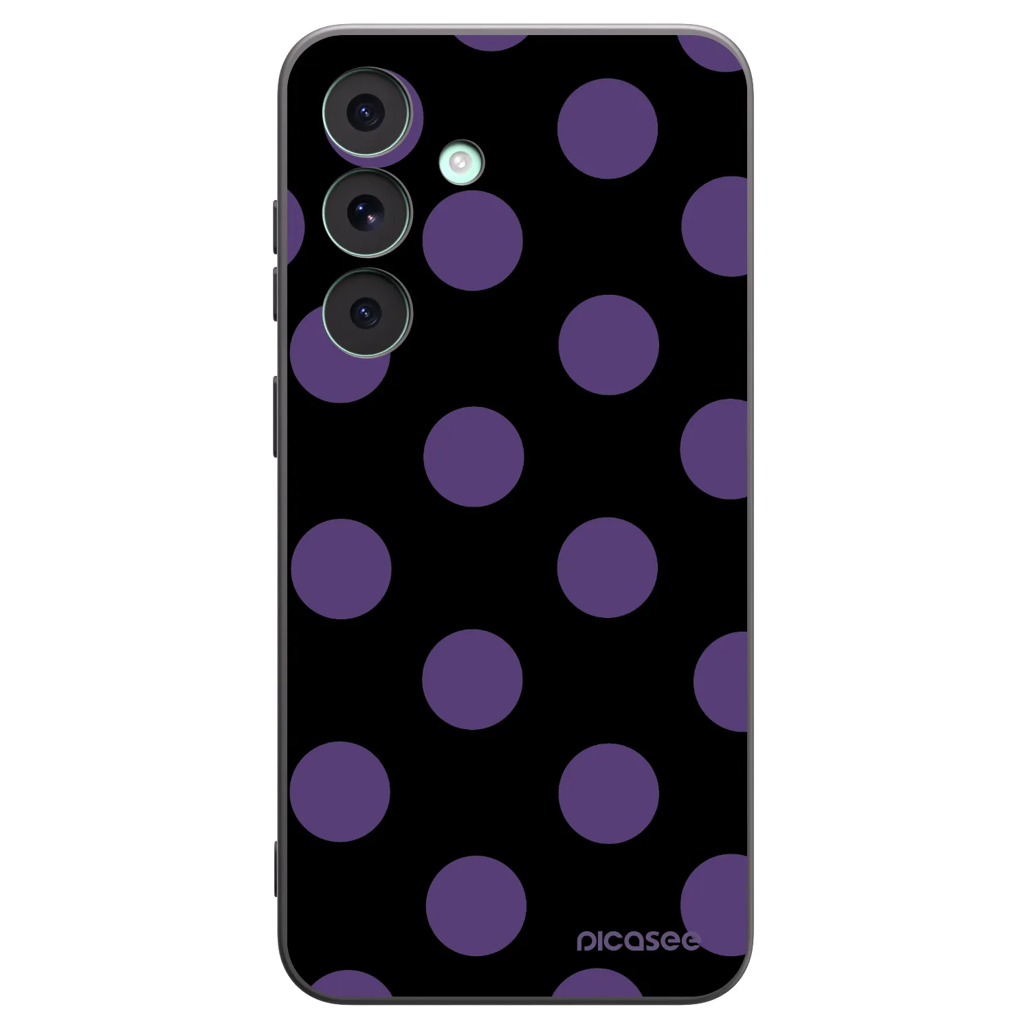 Picasee husă neagră din silicon pentru Samsung Galaxy S26 FE - Big flickers