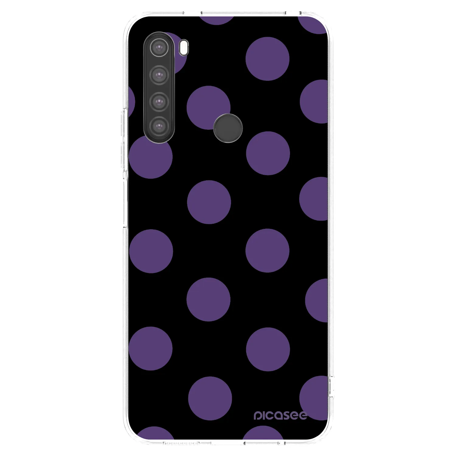 Picasee husă transparentă din silicon pentru Xiaomi Redmi Note 8 - Big flickers