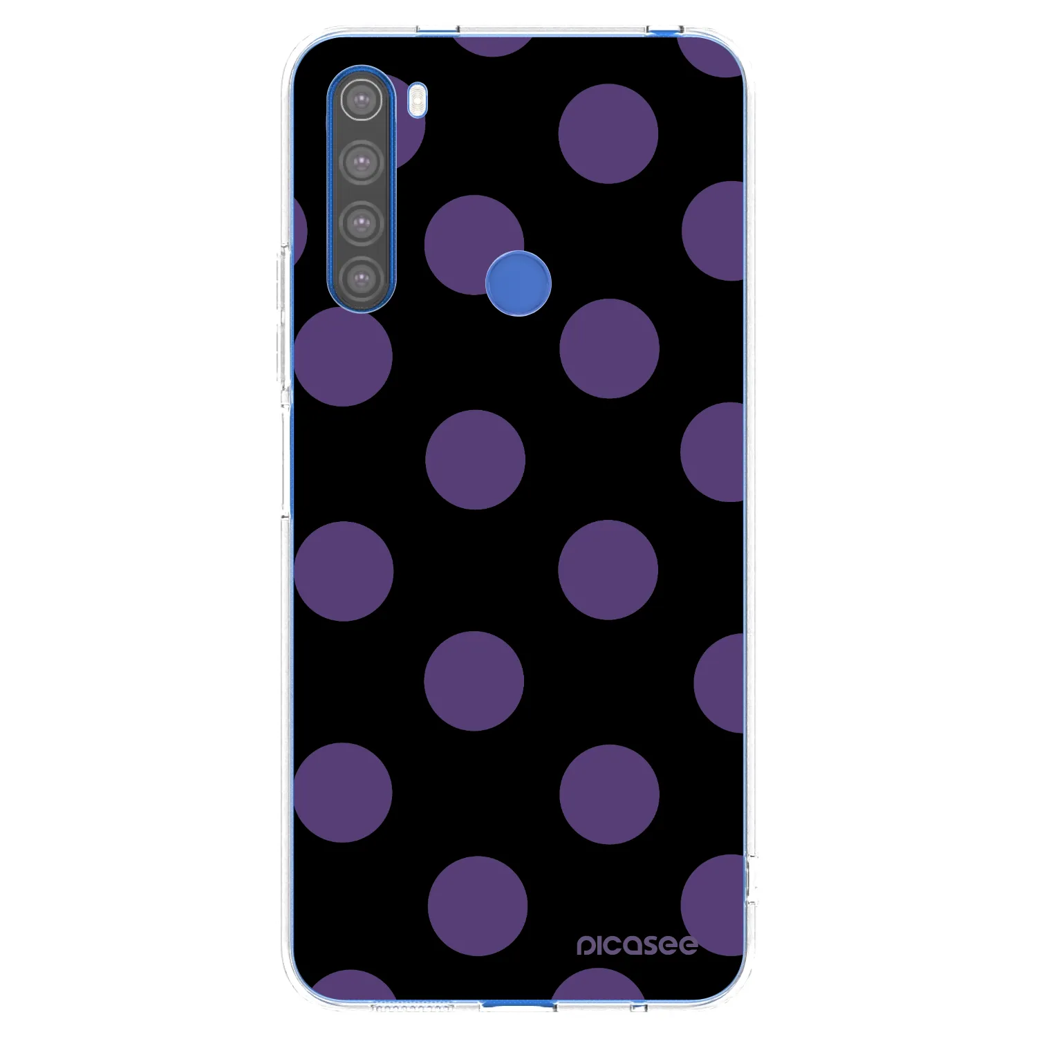 Picasee husă transparentă din silicon pentru Xiaomi Redmi Note 8T - Big flickers