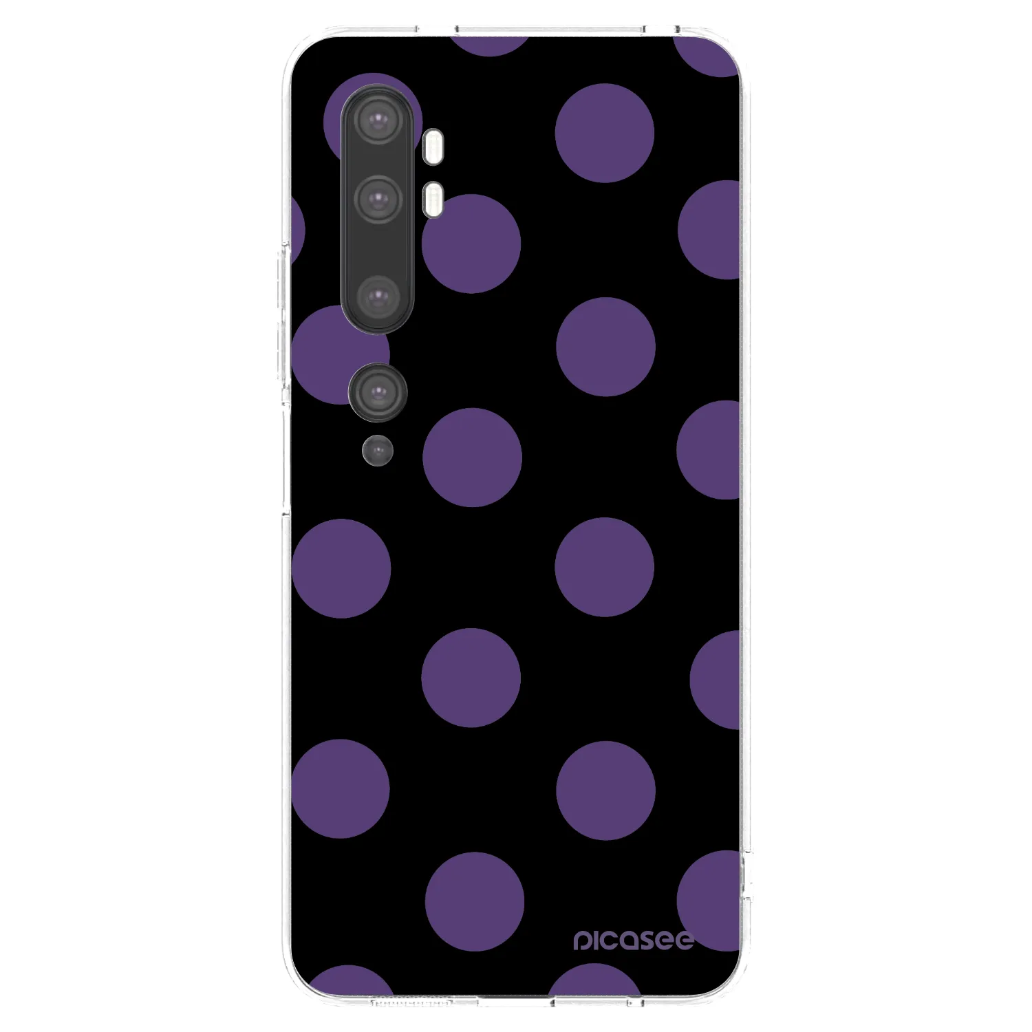 Picasee husă transparentă din silicon pentru Xiaomi Mi Note 10 (Pro) - Big flickers
