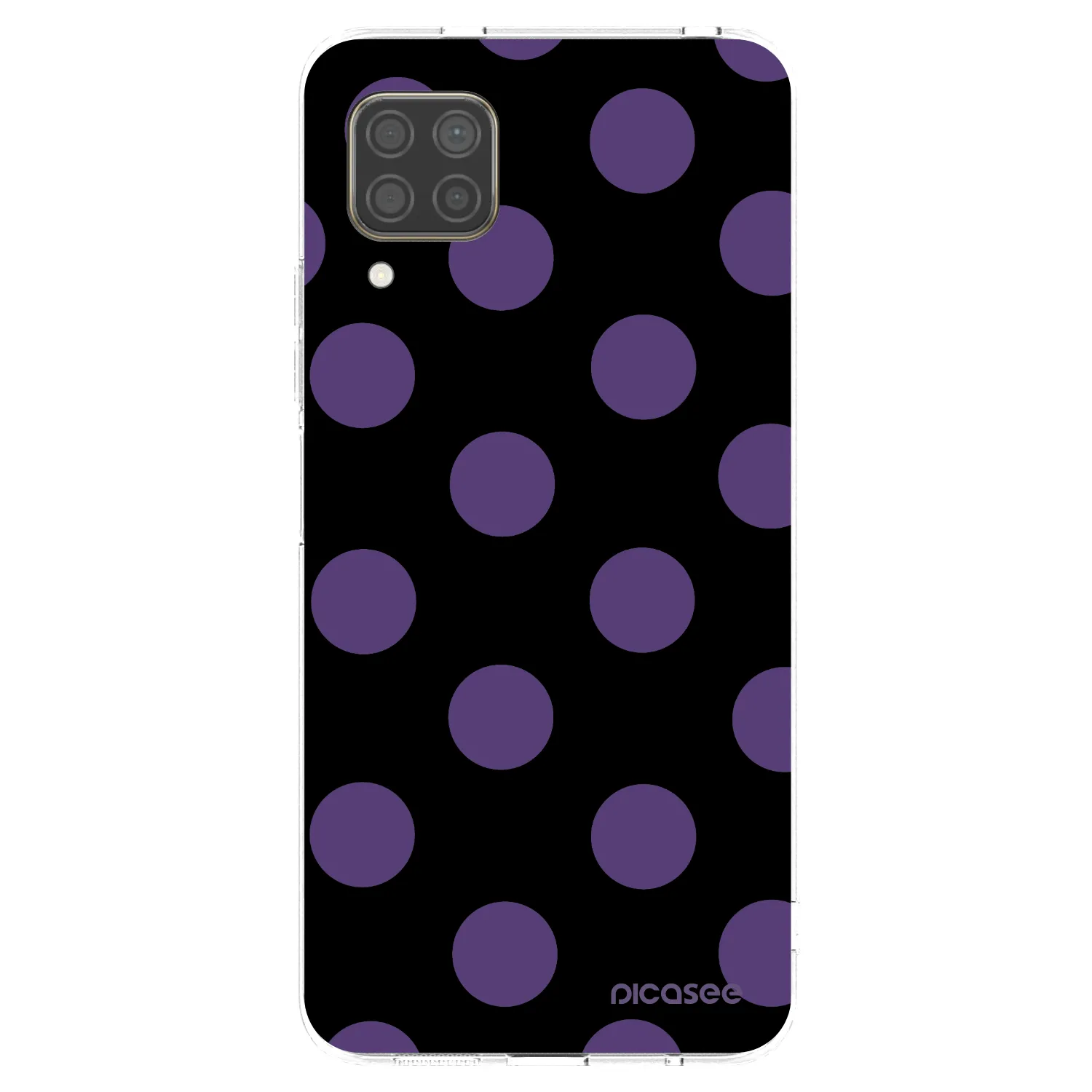 Picasee husă transparentă din silicon pentru Huawei P40 Lite - Big flickers