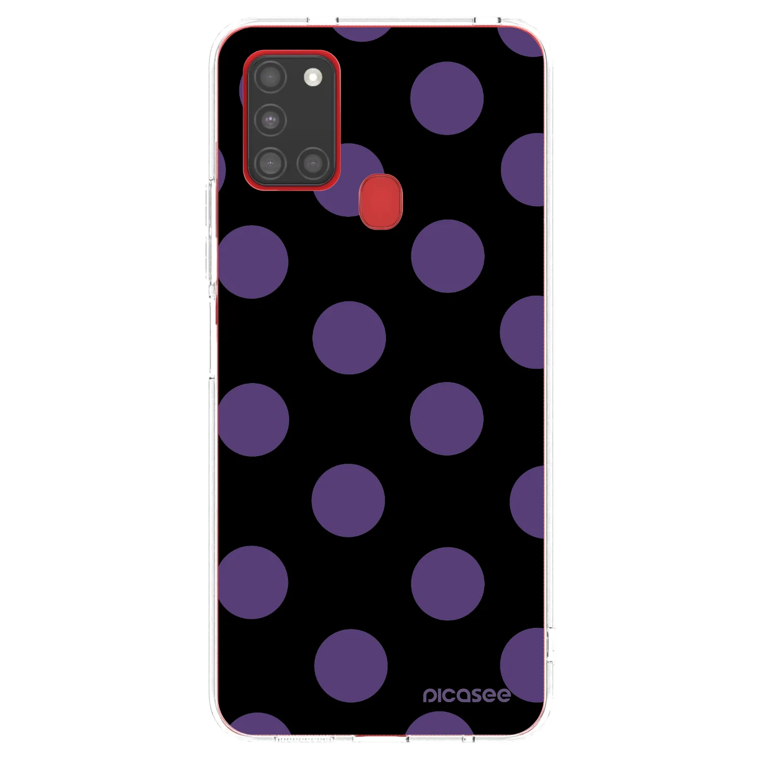 Picasee husă transparentă din silicon pentru Samsung Galaxy A21s - Big flickers
