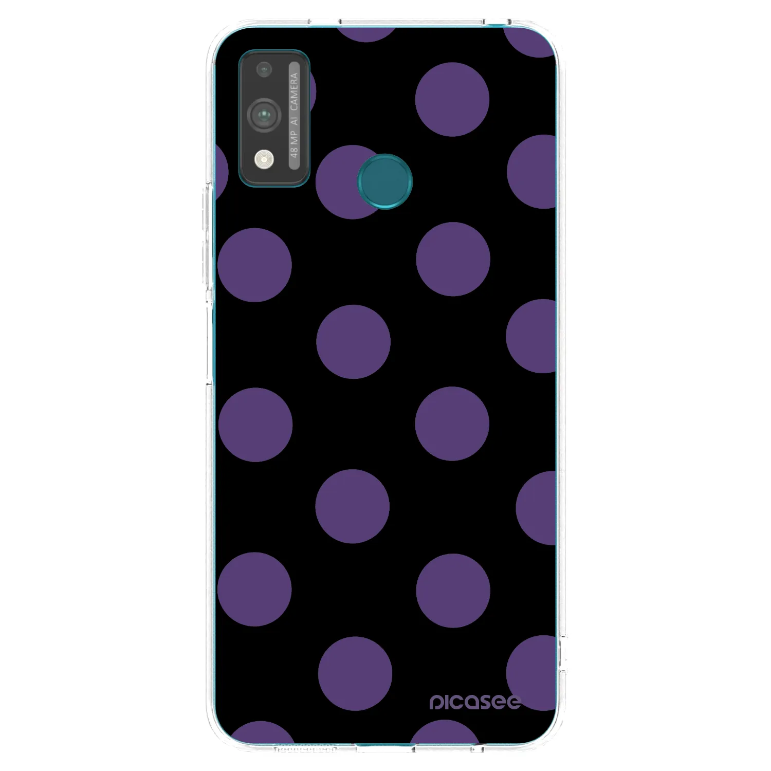 Picasee husă transparentă din silicon pentru Honor 9X Lite - Big flickers