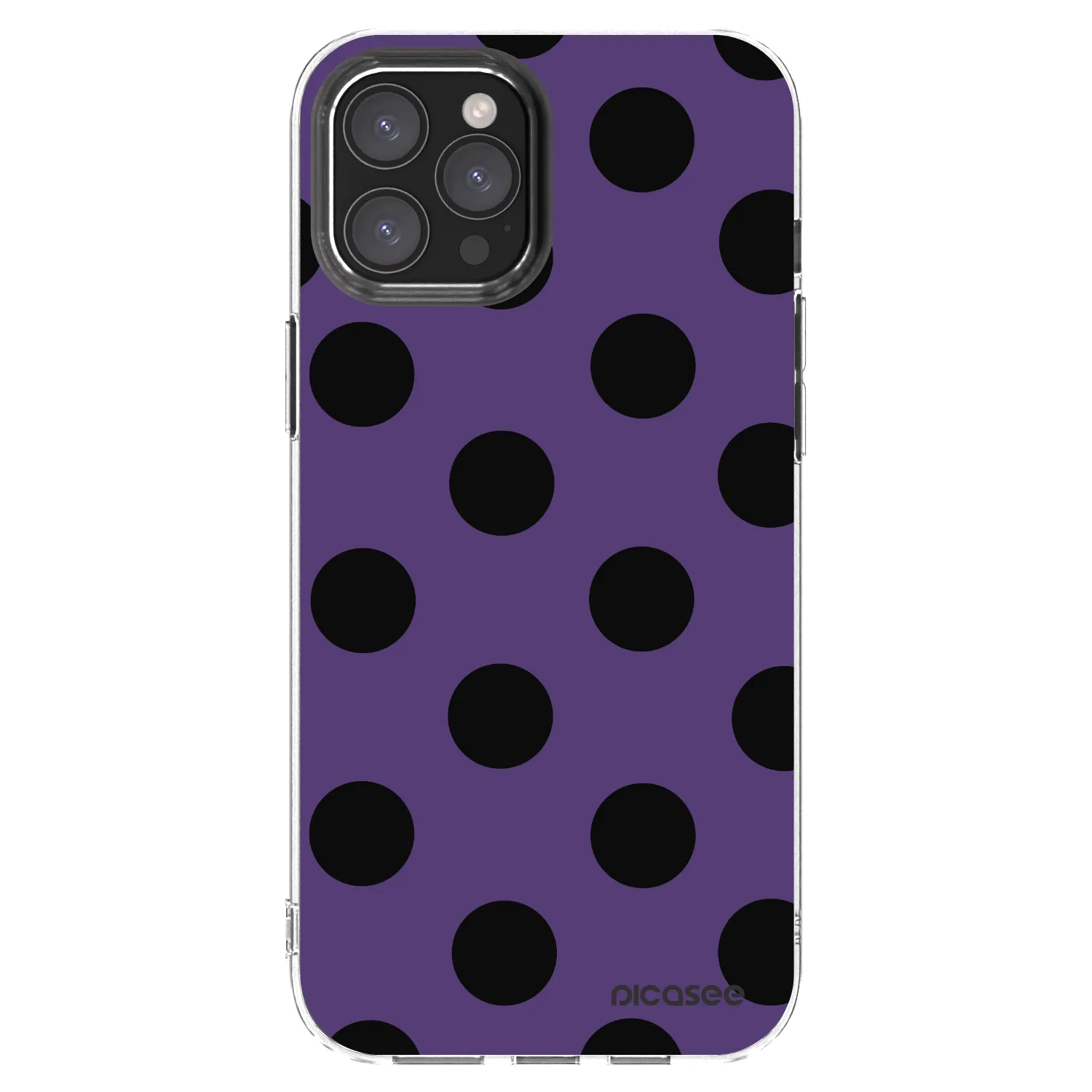 Picasee husă transparentă din silicon pentru Apple iPhone 12 Pro Max - Big flickers 2
