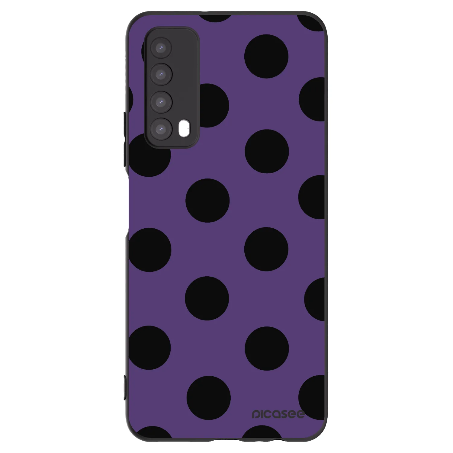 Picasee husă neagră din silicon pentru Huawei P Smart 2021 - Big flickers 2