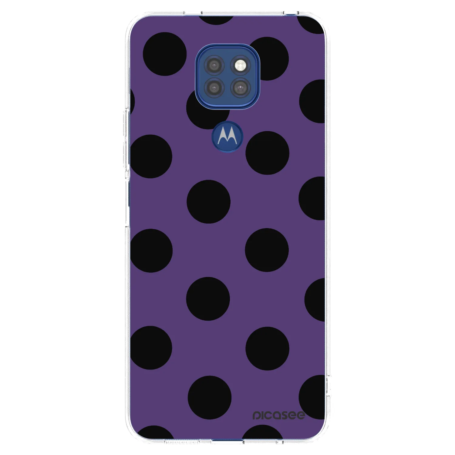 Picasee husă transparentă din silicon pentru Motorola Moto G9 Play - Big flickers 2