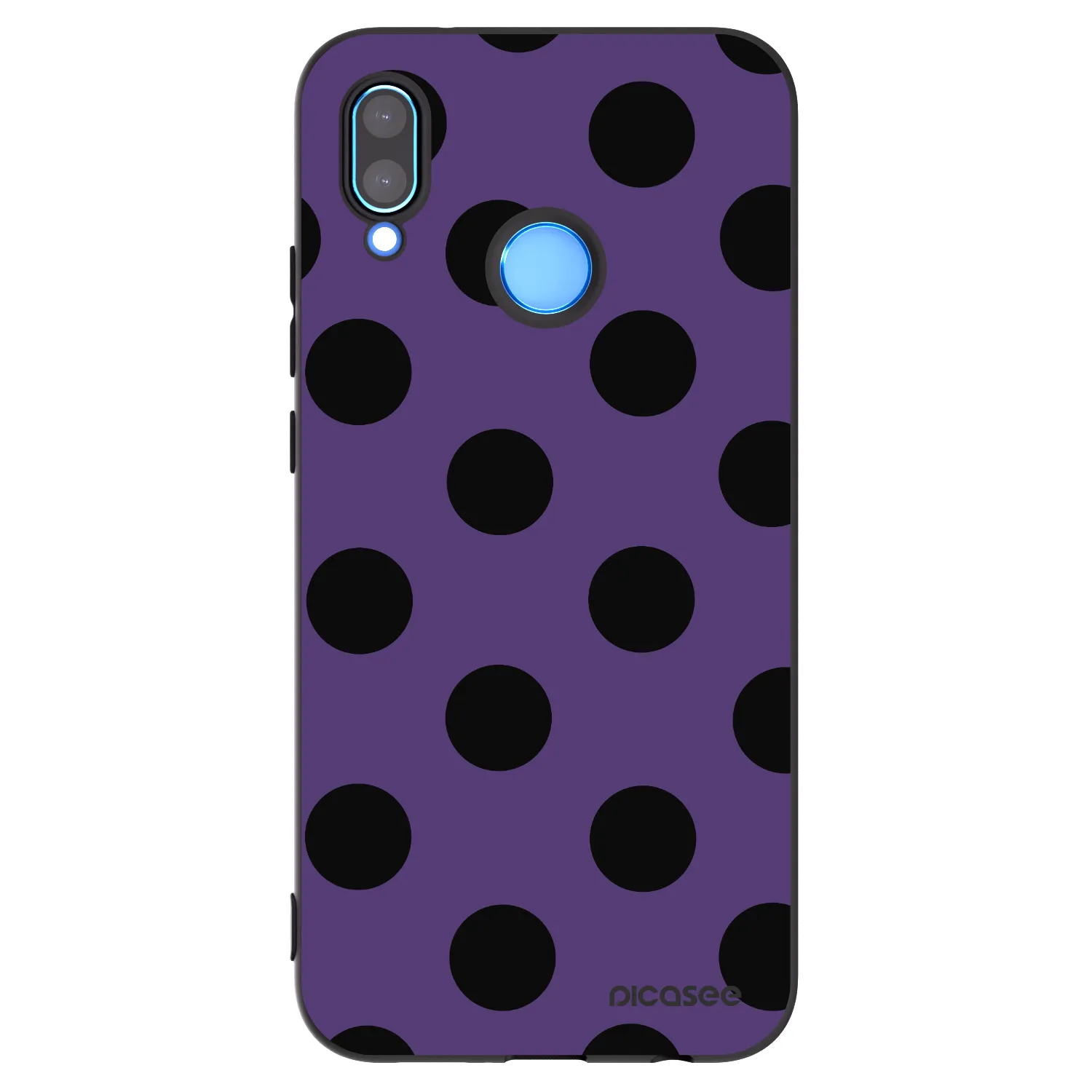 Picasee husă neagră din silicon pentru Huawei P20 Lite - Big flickers 2