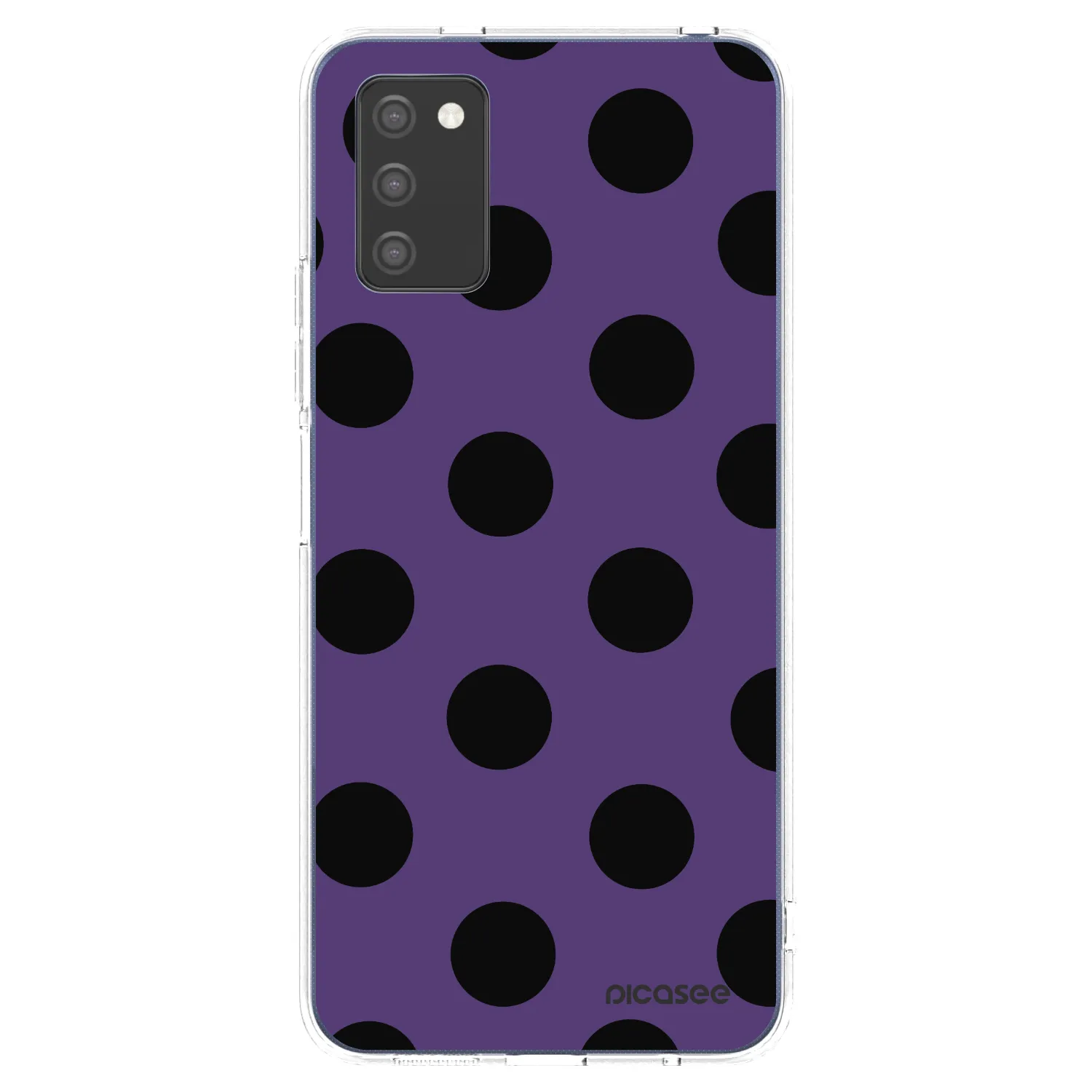 Picasee husă transparentă din silicon pentru Samsung Galaxy A02s A025G - Big flickers 2